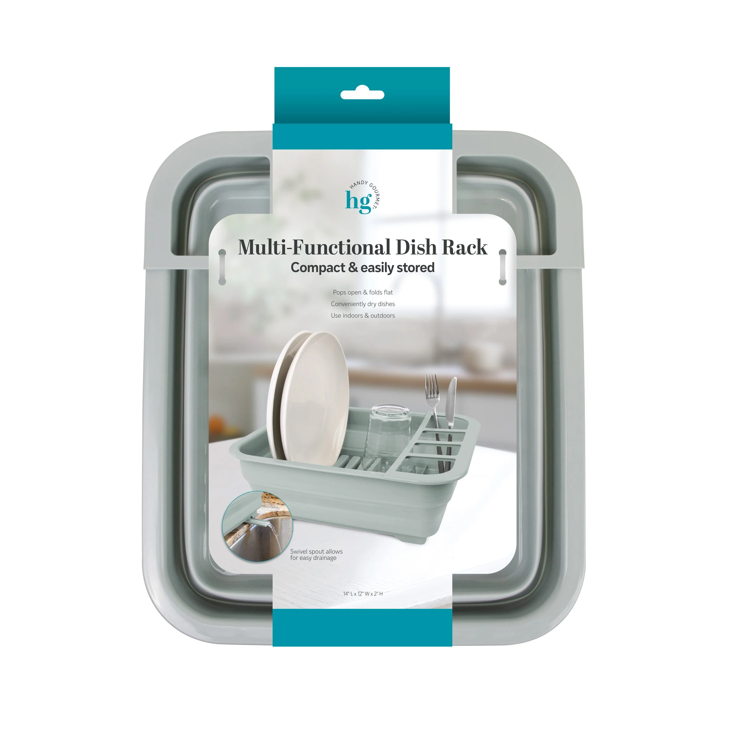 Multifunctional Dish Rack- Sage - JB339SGE