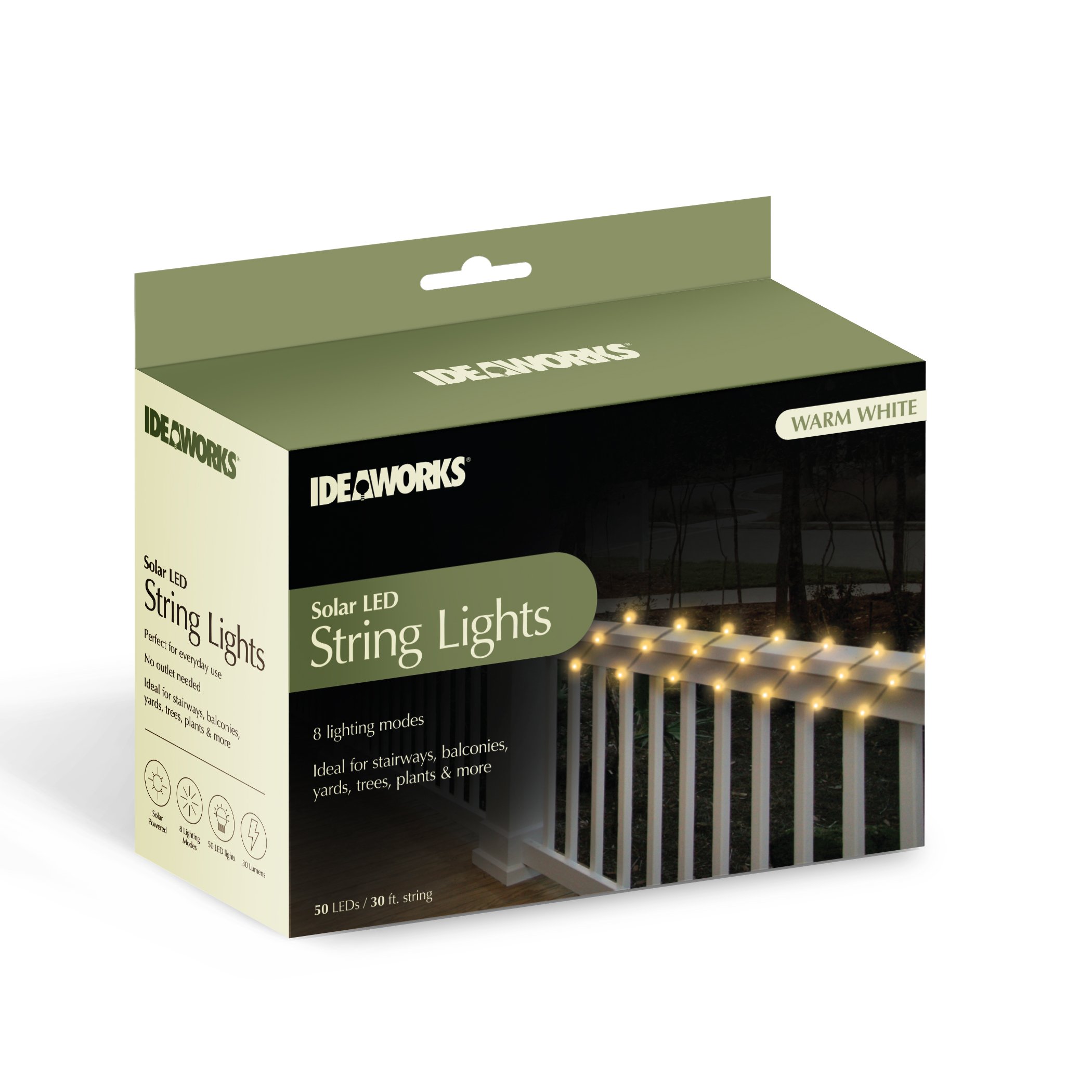 Solar String Lights - 50 ct - JB7839WRM