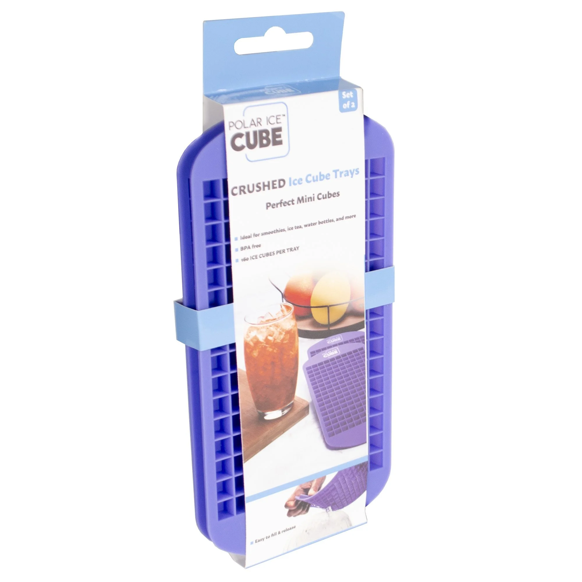 Crushed Ice Cube Trays – Set of 2 ~ Item# CAN9291PURS2
