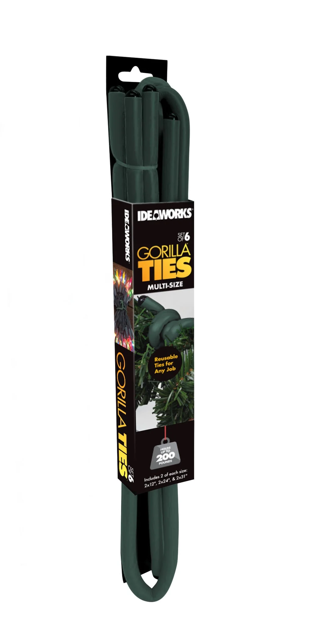 Gorilla Ties ~ Item#J B9105GRN