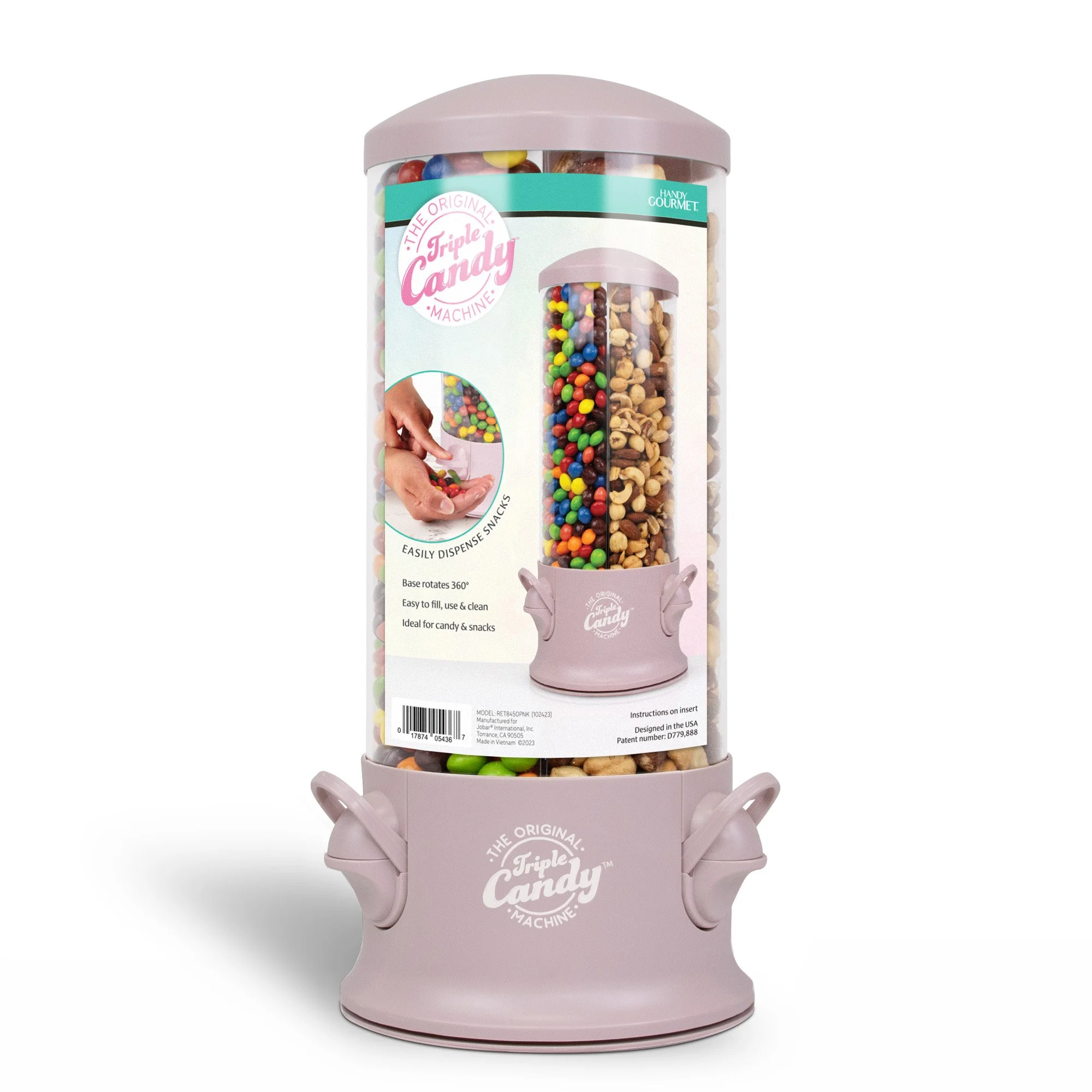 Triple Candy Machine-Pink ~ Item# RET8450PNK