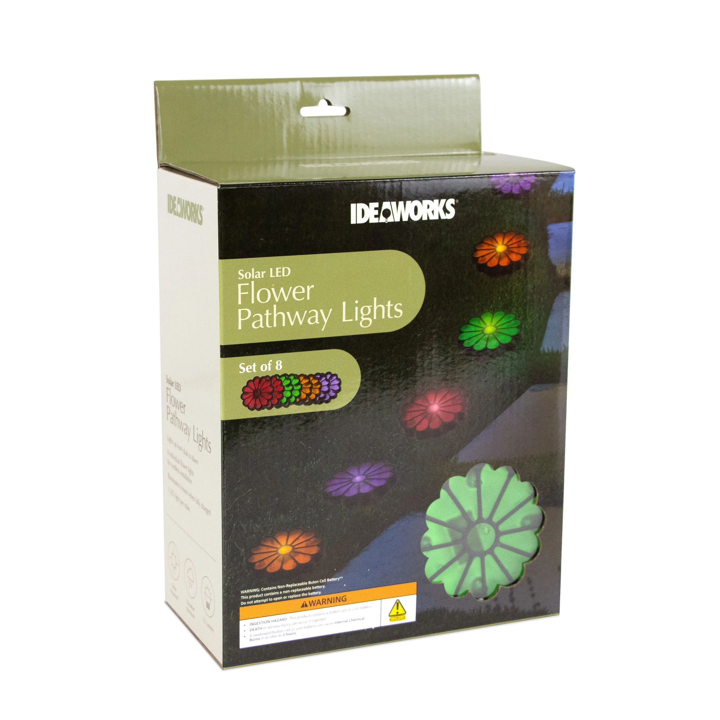 Solar Pathway Stake LIghts- Flower - JB9899S8