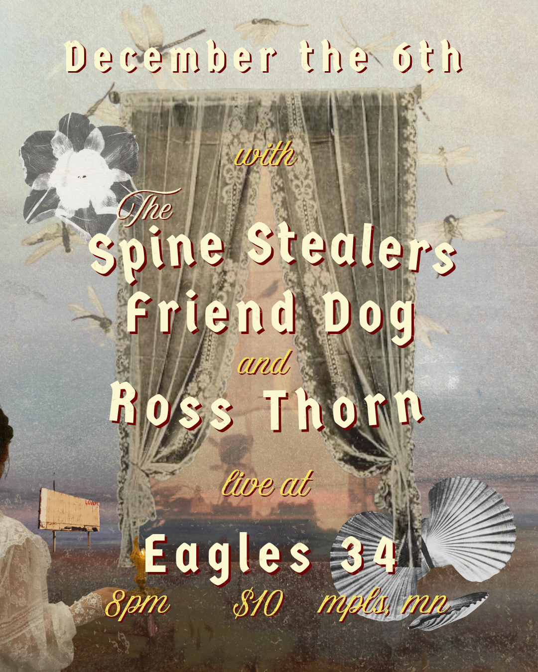 Eagles 34 W/ Ross Thorn & Friend Dog 