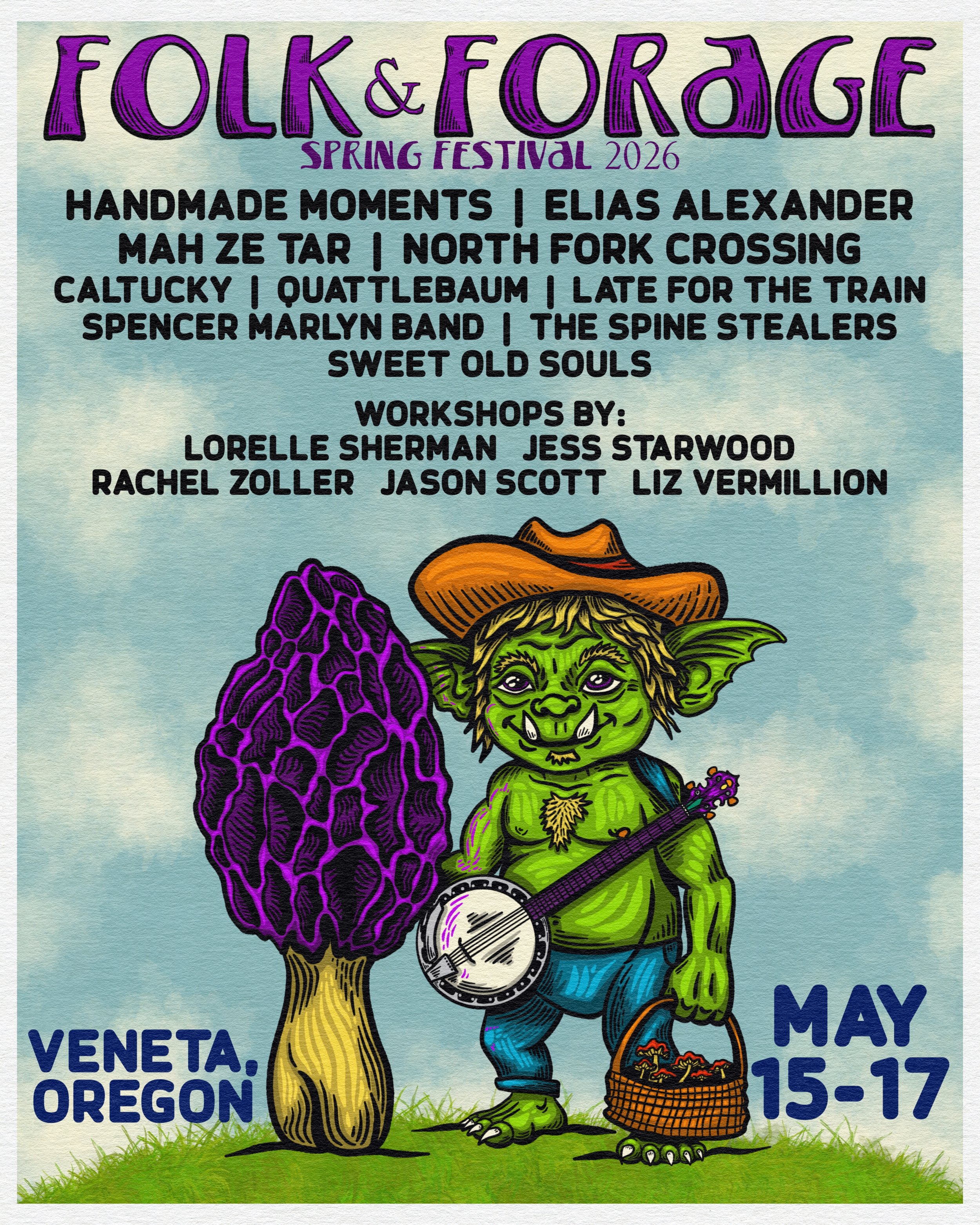 VENETA, OR - Folk &amp; Forage Music Festival 