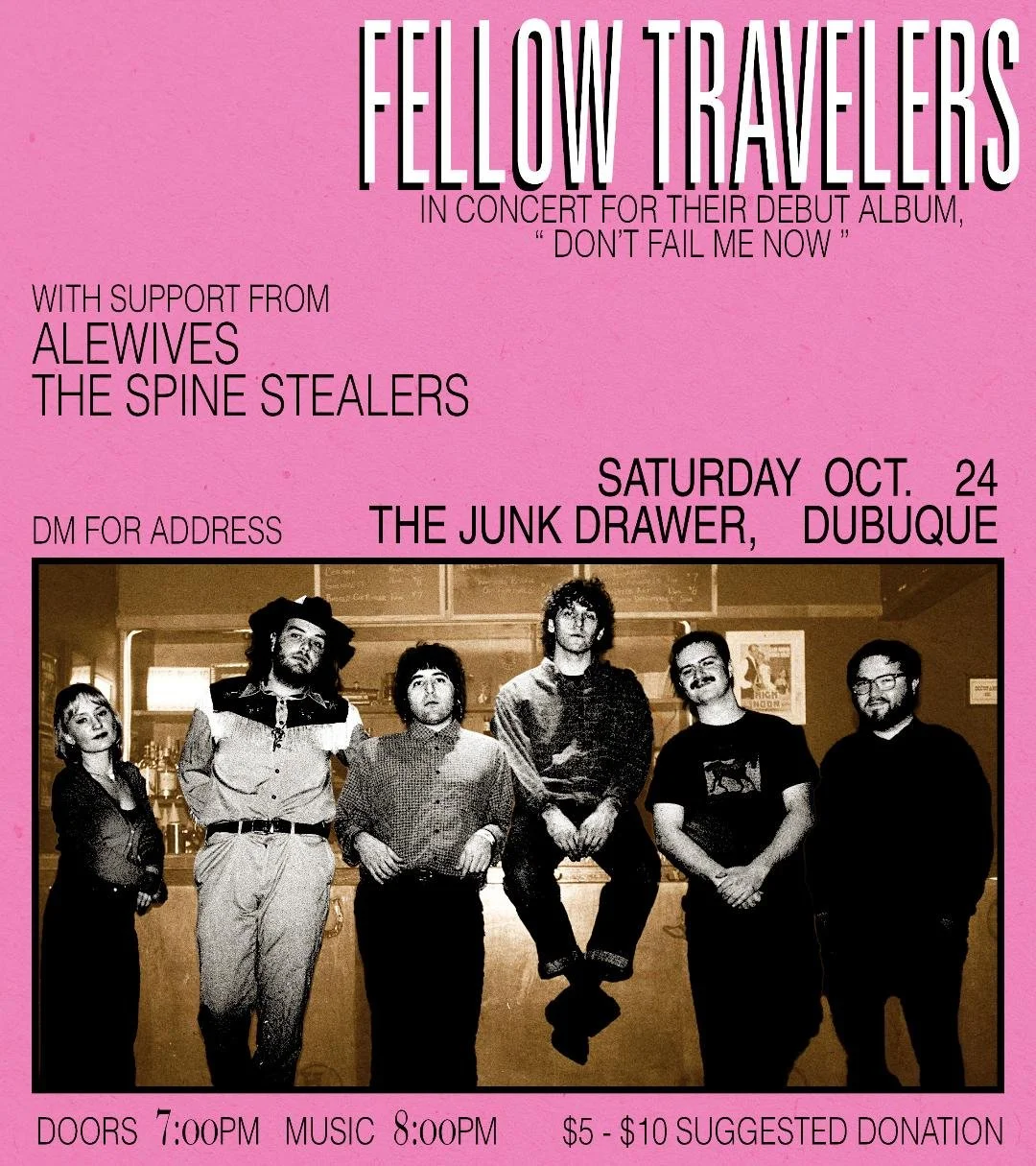 DUBUQUE, IA - The Junk Drawer DIY Space with Max & The Fellow Travelers