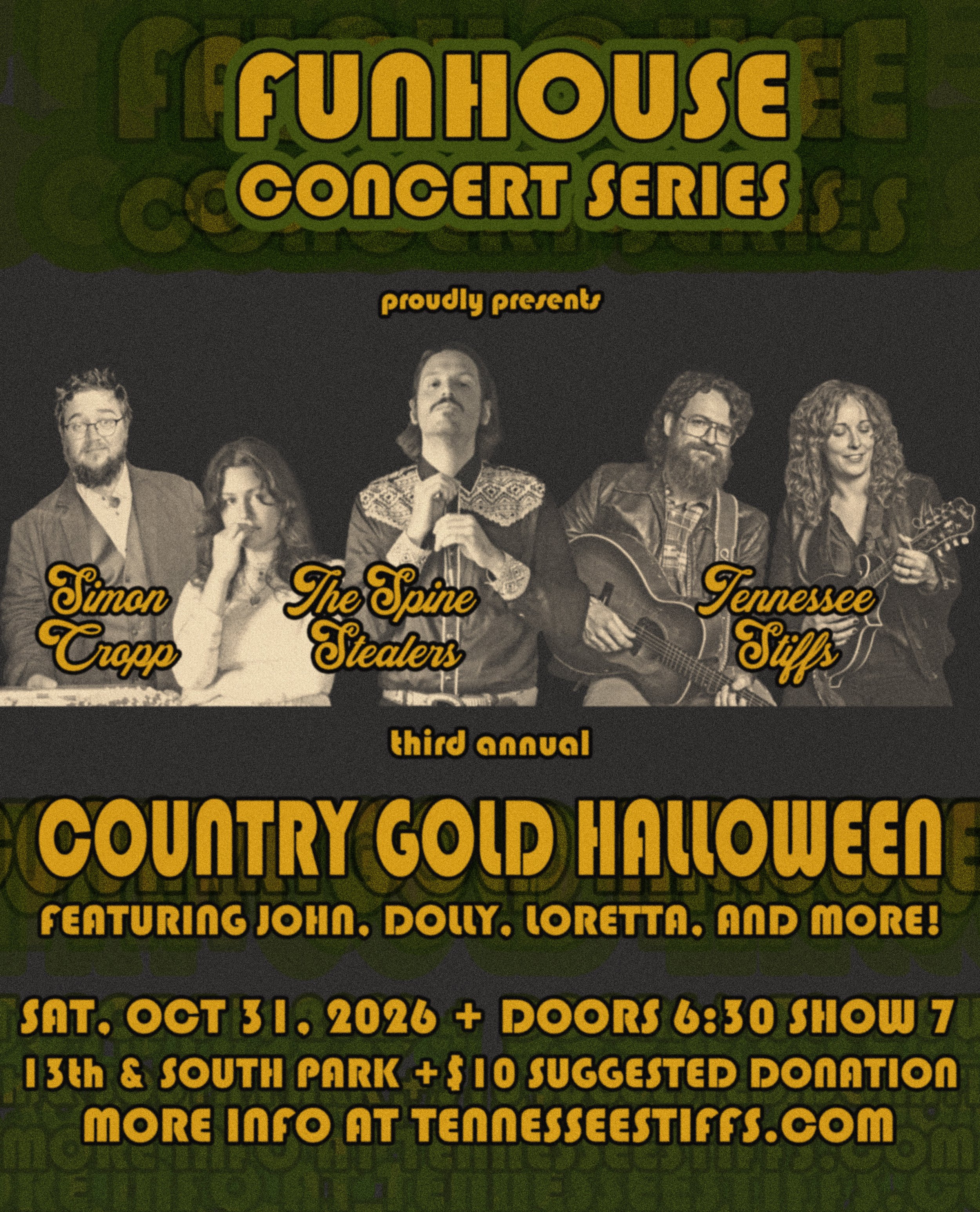 RED WING, MN - The Funhouse Concert Series with Simon Cropp and The Tennessee Stiffs