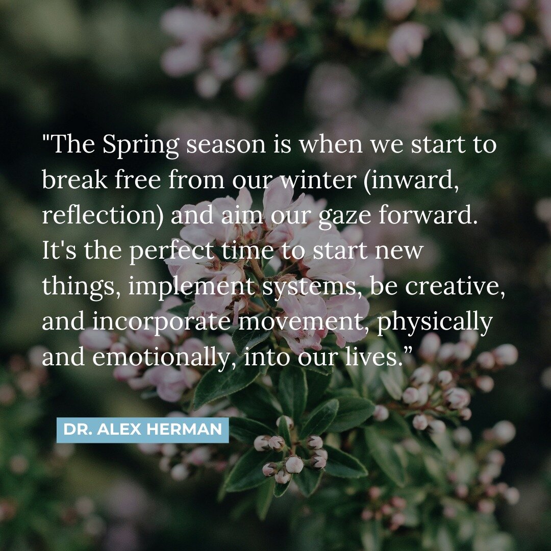 🌸 Embrace the Renewal of Spring with Acupuncture with Dr. Alex Herman! 🌿

As nature blossoms anew, it's the perfect time to align our bodies with the energy of the season. Come to our Wellness Fair tomorrow after Soojin's class for $25 drop-in comm