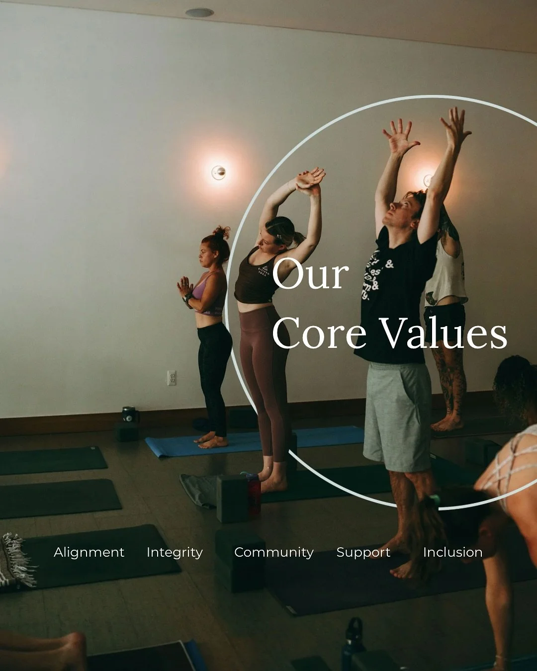At Citizen, our core values are more than guiding words &mdash; they&rsquo;re a practice.

They show up in how we teach, how we serve, and how we support one another, on and off the mat.

🌀 Alignment is the connection between intention and action &m