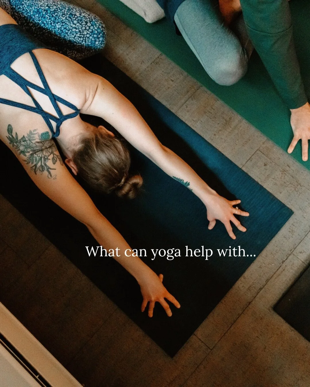 First Steps to Getting on the Mat (For New Students):&nbsp;
&nbsp;&nbsp;&nbsp;&nbsp;&bull;&nbsp;&nbsp;&nbsp;&nbsp;Start with Basics and Breath, Yinyasa, Yin, or Slow Burn&mdash;these classes are perfect entry points.&nbsp;
&nbsp;&nbsp;&nbsp;&nbsp;&bu