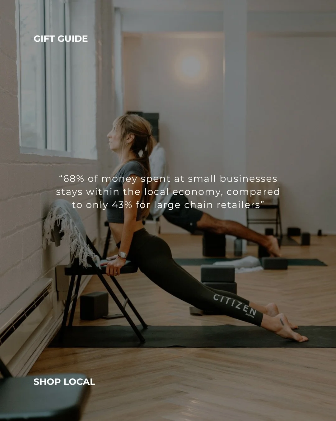 This season, your gift-giving can make a real impact. When you shop small, 68% of every dollar stays right here in our community&mdash;compared to just 43% at chain retailers.

We created this guide to make gifting easy, whether you&rsquo;re shopping