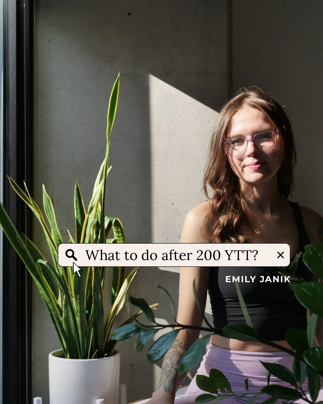 Meet Emily Janik ✨ From student to teacher to 300hr student&mdash; her journey is the kind that reminds you why you stepped on the mat in the first place. We asked her what life looks like after your 200hr, and she delivered. 🙌

📍 Come take class w