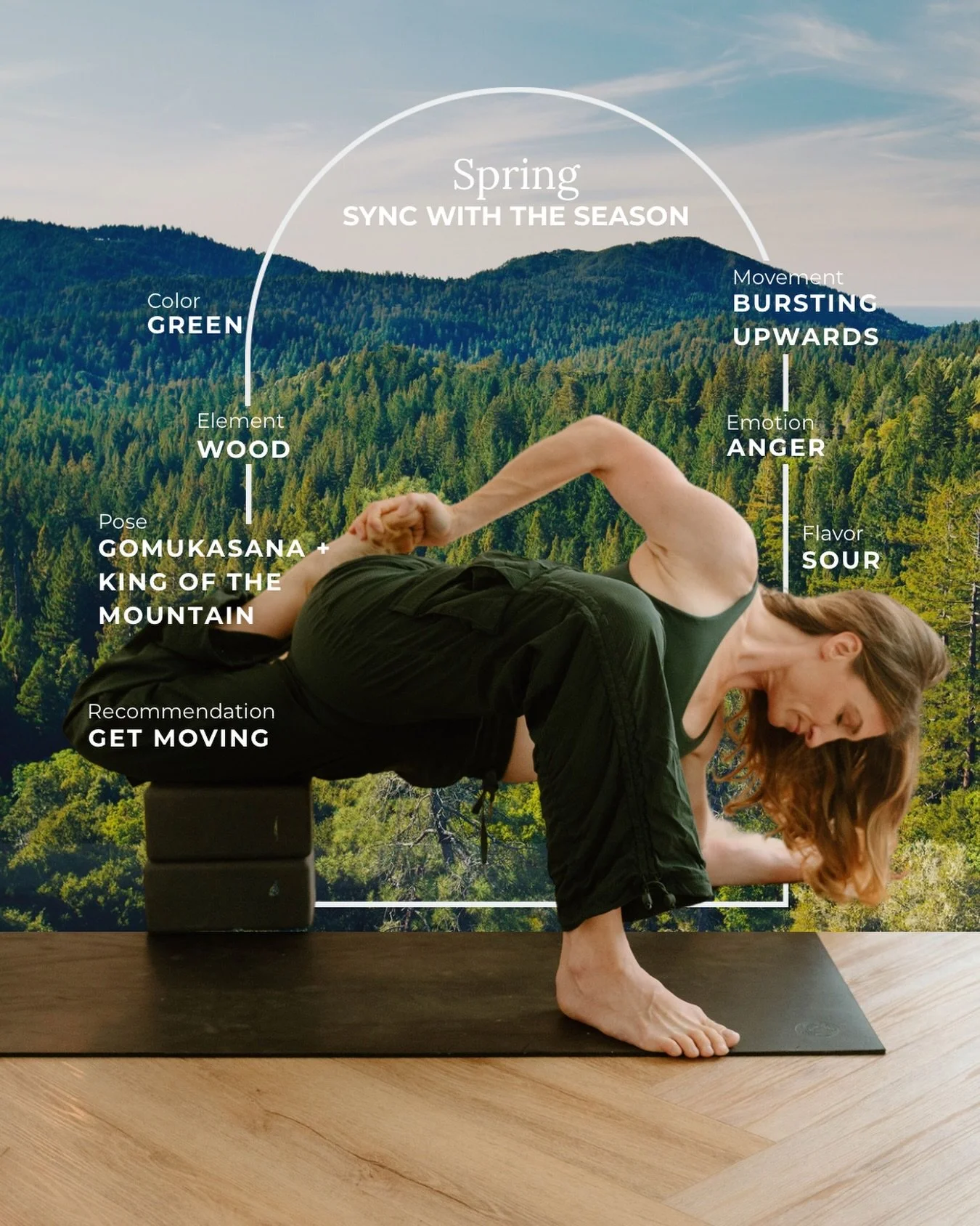 Spring is here 🌿✨ Let the energy of renewal rise through you&mdash;fresh, expansive, and full of possibility. In Traditional Chinese Medicine, spring is ruled by the Wood element, symbolizing growth, vision, flexibility, and the courage to begin aga