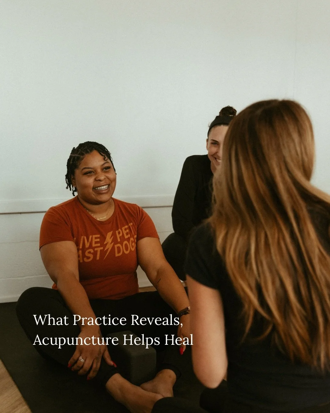 What your practice reveals, acupuncture helps heal. 🪡

Yoga brings us into our bodies &mdash; showing us where we hold tension, where we feel stuck, and where we crave more ease. Acupuncture takes it a step further.
When energy, known as Qi, flows f