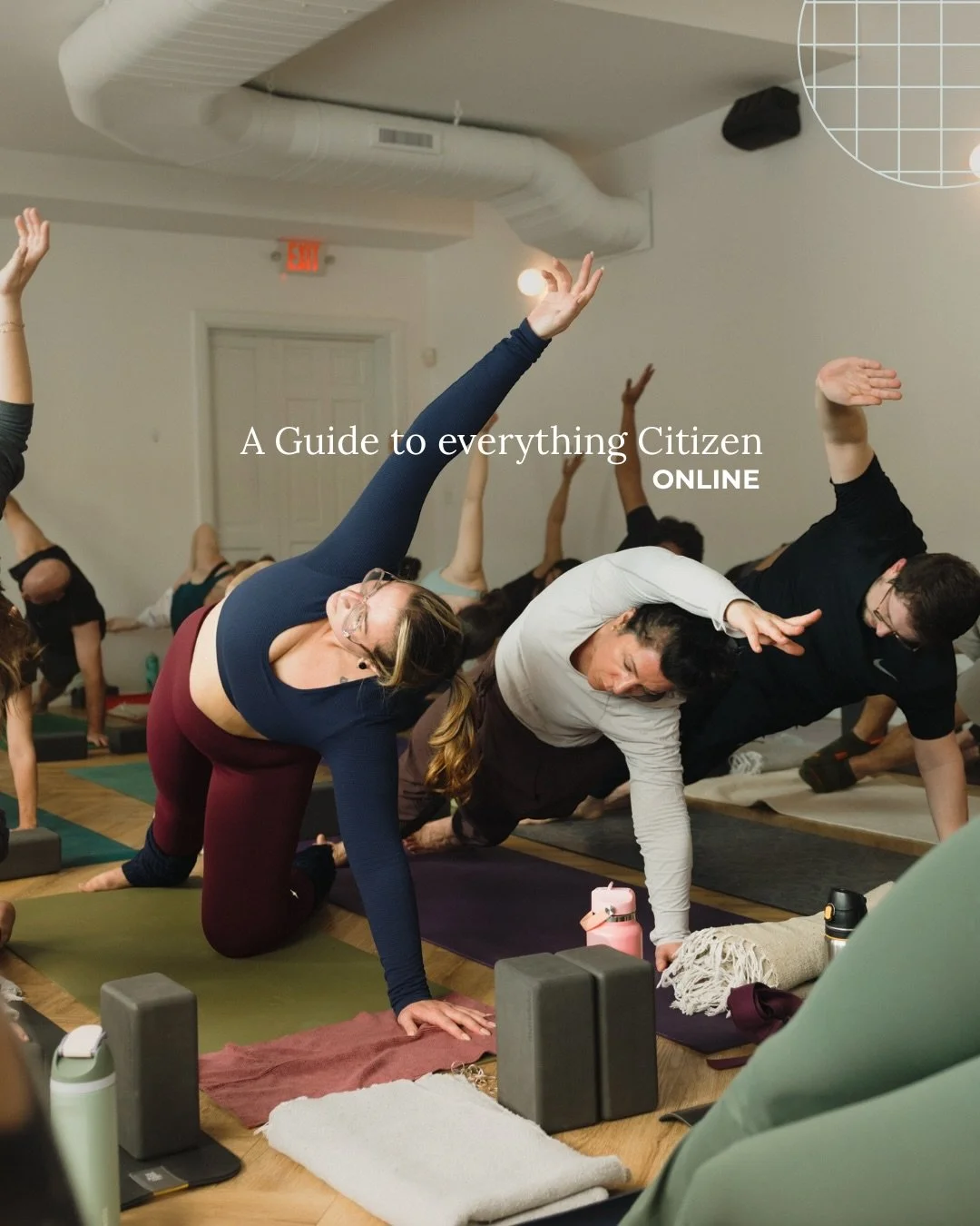 Your practice, your schedule &mdash; anywhere you are. 🧘
We&rsquo;ve built a full online experience so nothing gets in the way of your mat time. Here&rsquo;s what&rsquo;s waiting for you:

Live Online Classes&nbsp;&mdash; 25+ live classes per week w