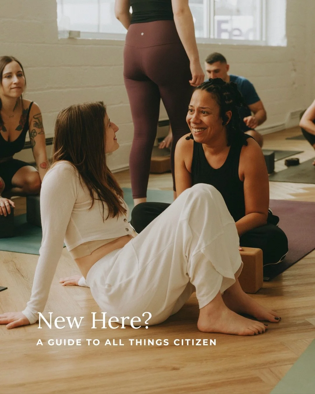 If you&rsquo;re new here &mdash; hi. We&rsquo;re so glad you found us. 🤍

Citizen is a yoga &amp; philosophy studio rooted in Royal Oak, with three locations and one mission: to improve mental health through the transformative practice of yoga.

We 