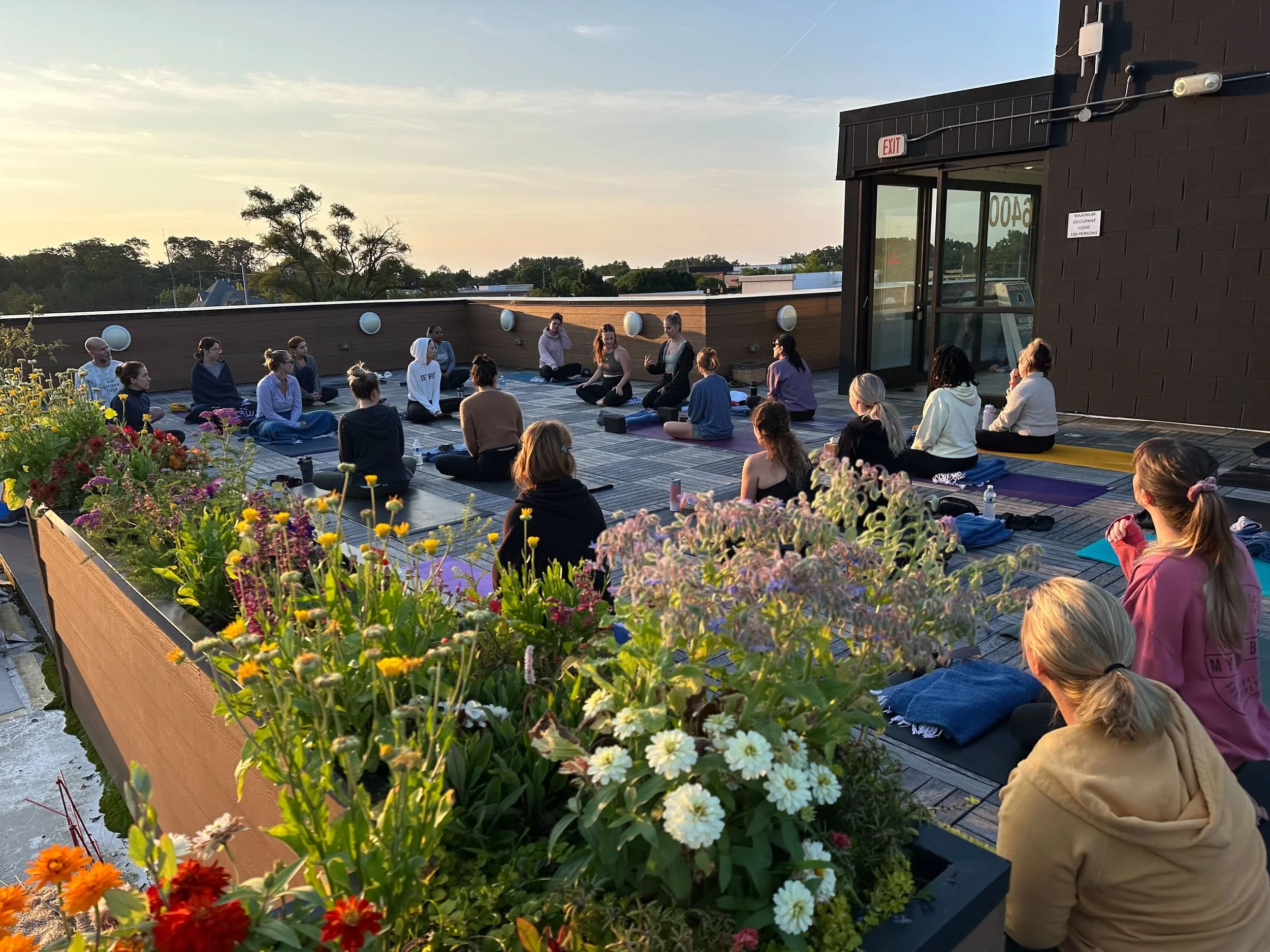 Rooftop Sunrise Yinyasa + Pranayama with Elyse + Claire