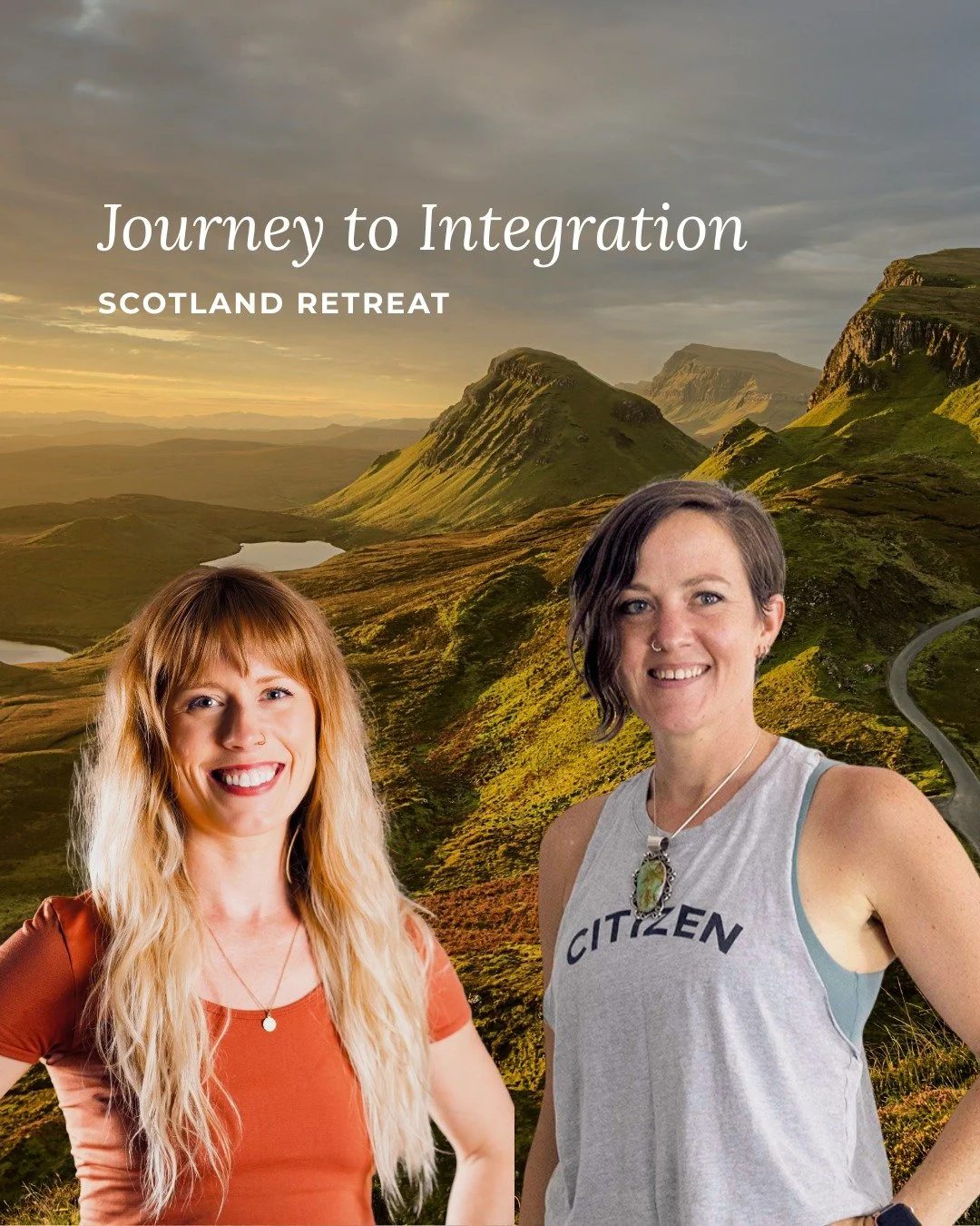 There are some places that invite you to slow down enough to hear yourself again. 🏴󠁧󠁢󠁳󠁣󠁴󠁿 🌿 💌

You're invited to a gathering in the rolling, centuries-old hills of Scotland for Journey to Integration. A retreat designed for reflection, conne