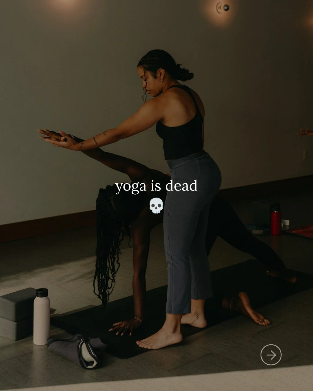 🥀 Yoga isn't dying. It's just not for people counting reps anymore.

Because what's actually alive, isn't a fitness trend. It's a lifelong practice: movement, breath, philosophy, community, in a room with other people, on purpose.

13 years has show