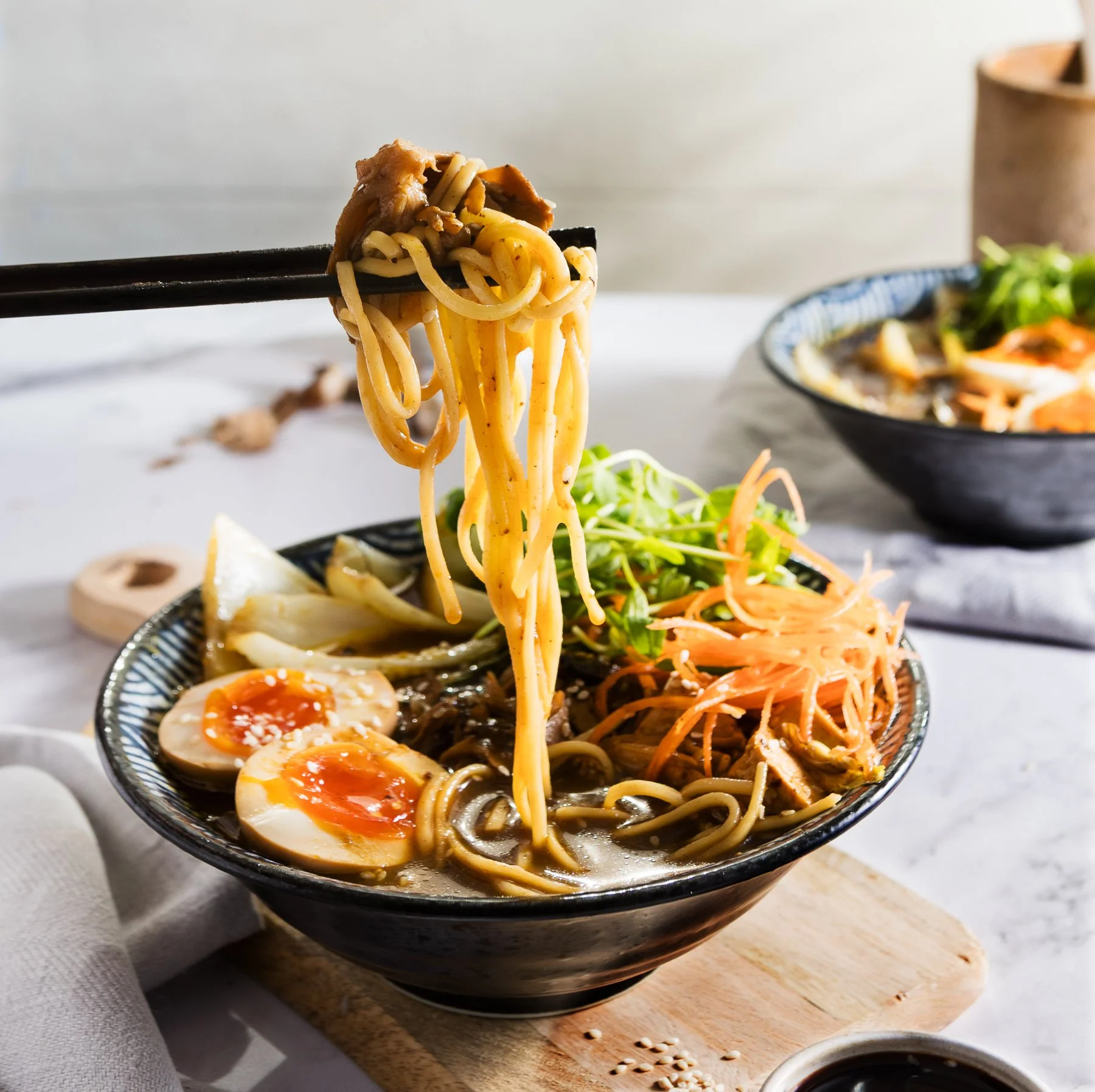 Black Garlic ramen