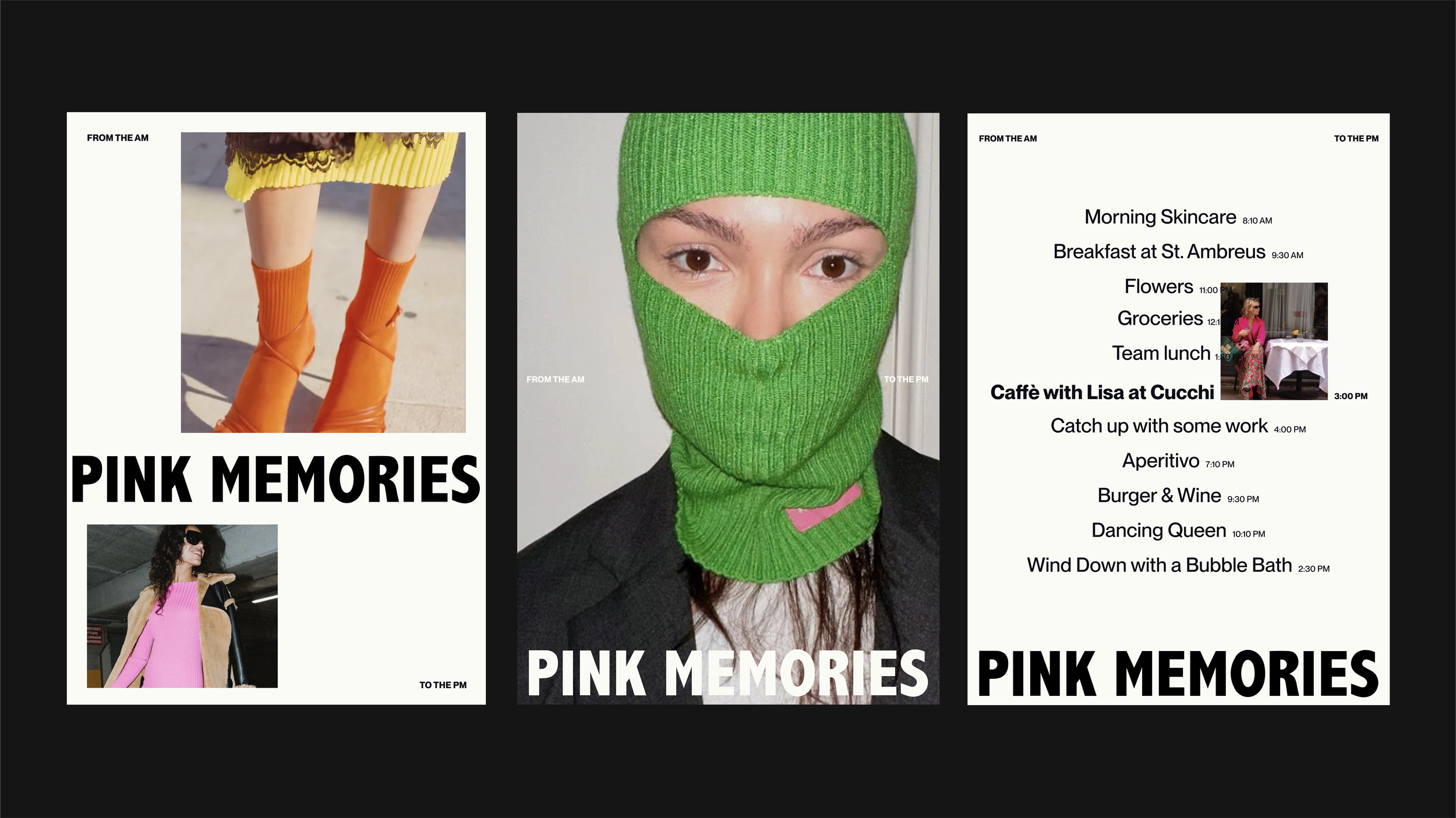 Pink Memories – Brand design and Art direction for an Italian fashion brand 