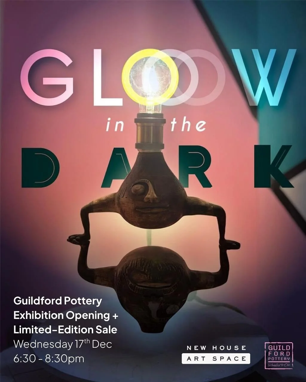 ✨ New Event Added to Our December Programming! 

We&rsquo;re excited to announce the opening of Guildford Pottery&rsquo;s Exhibition &lsquo;Glow in the Dark&rsquo; -  showcasing the beautiful work of our very own studio resident @guildford_pottery 

