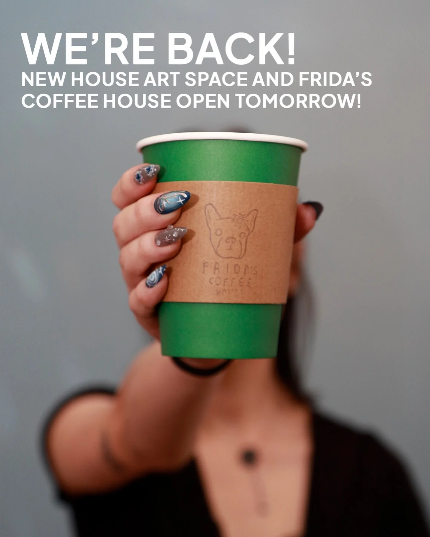 New House Art Space and Frida&rsquo;s Coffee House are reopening this Saturday, 3rd January! ☕🎨

We hope you&rsquo;ve all had a wonderful break - we can&rsquo;t wait to welcome you back into our creative space.

Looking to beat those January blues? 