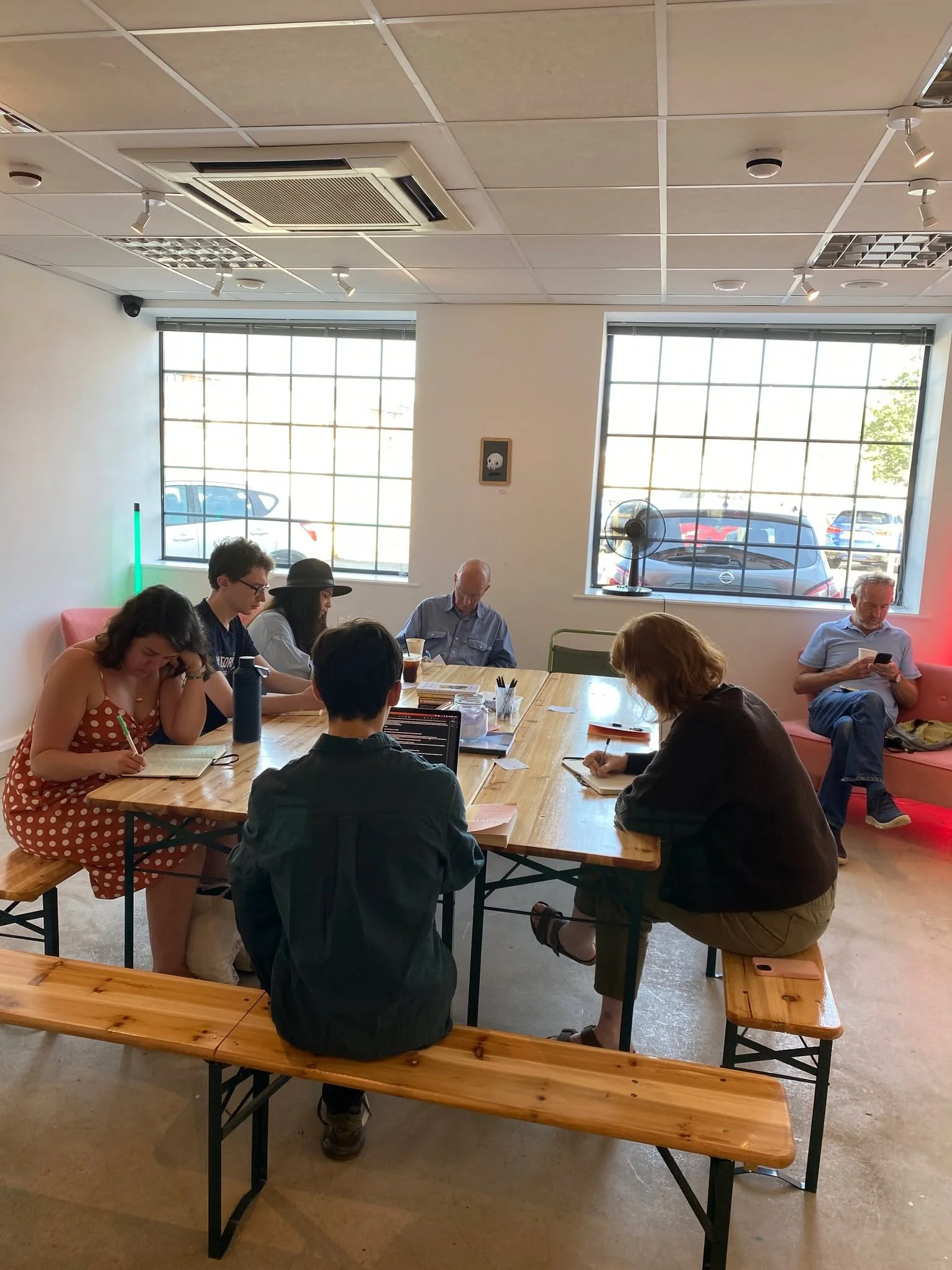 Writers Saloon is a friendly all abilities and ages group for creative writing (and reading) enthusiasts. From panto, poetry to playwrights - all are welcome for a bookish natter and writing time, 10am-12pm in the gallery space today. 

 #creativewri