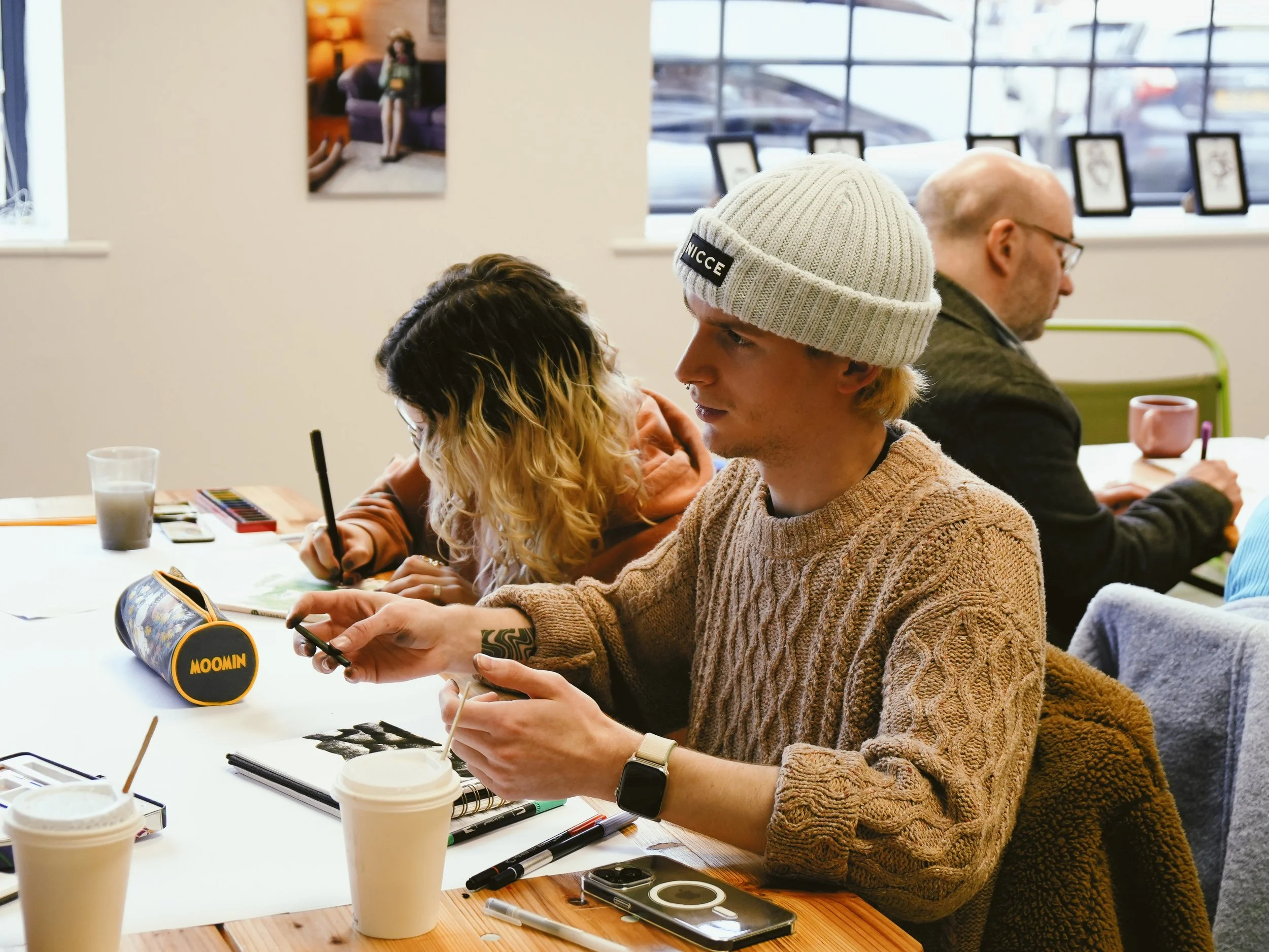 Drink &amp; Draw Theme: easter