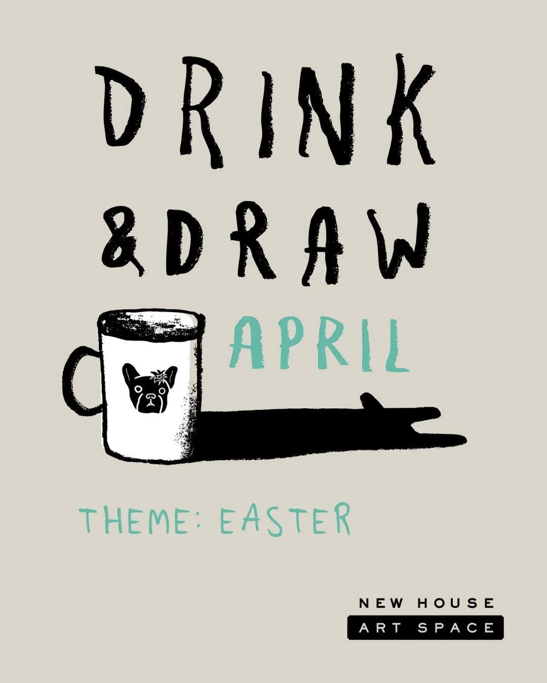 We have two sessions for our Easter-themed Drink &amp; Draw today, join us for a doodle 10am-1pm or 1.30pm-4.30pm, tix link in bio. 

 #drink #draw #artwork #guildford #surrey