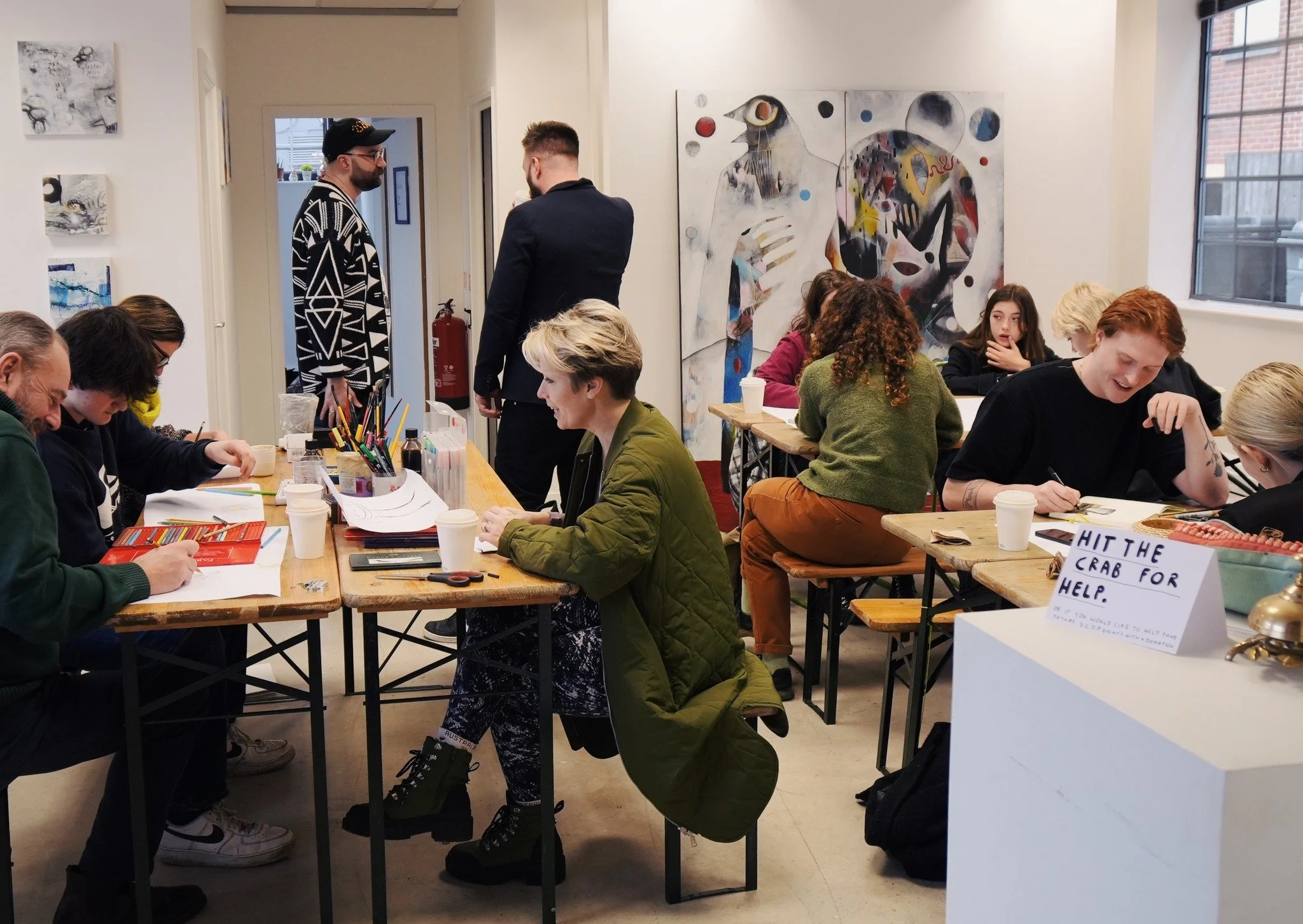 Join us for Queer Coffee meet-up this morning in the gallery space 10-12pm. 

 #queer #coffee #meetup #Guildford #surrey