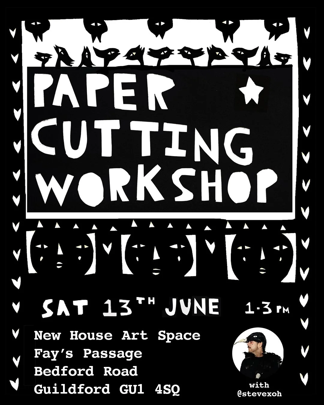 Paper Cutting workshop by Stevexoh