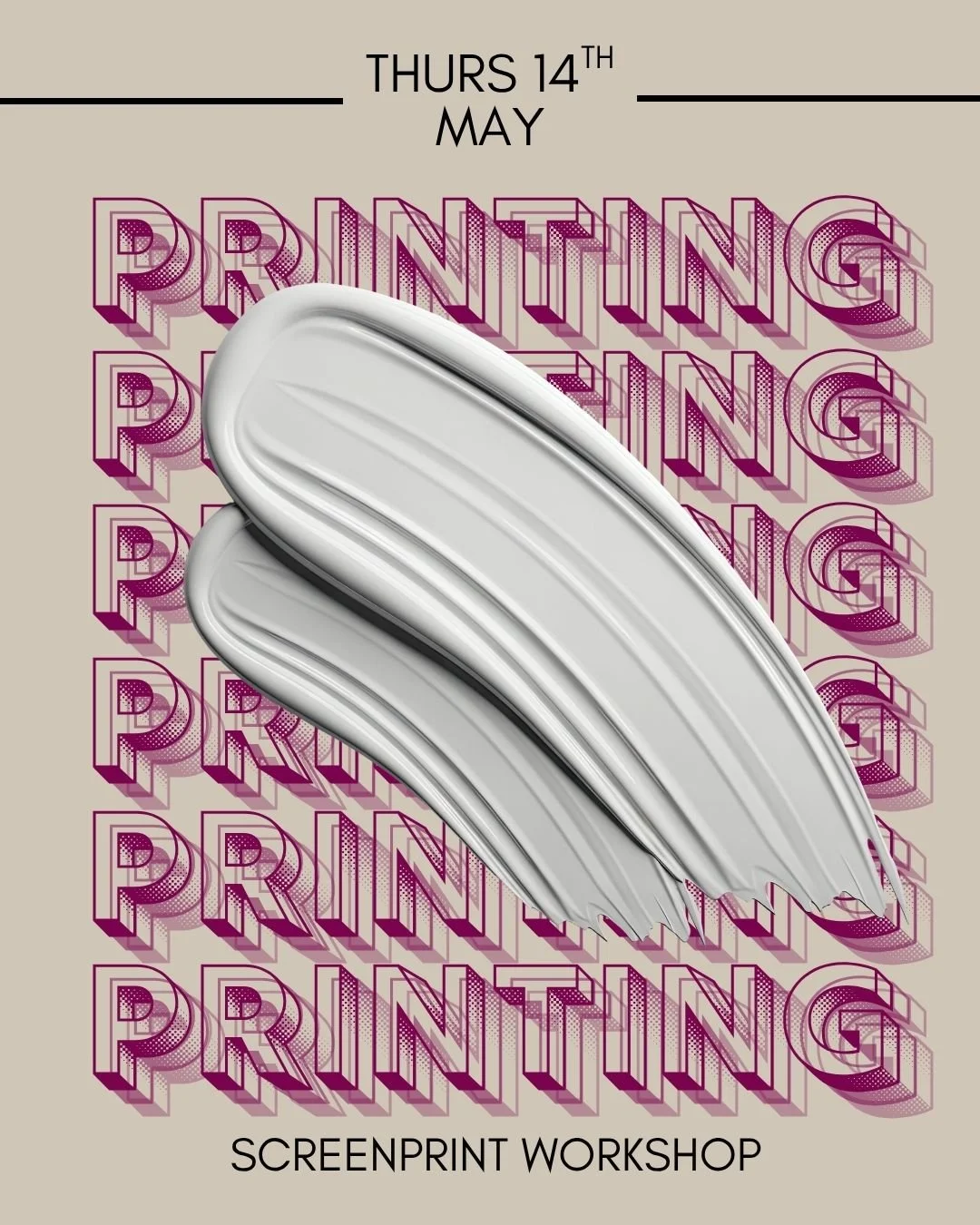 On Thurs 14th May, artist Jule Mallet will be gifting us with a gentle introduction to the joys of screenprinting. Using acrylic inks, you&rsquo;ll be invited to create a silkscreen print that can be embellished using meditative colouring in your own