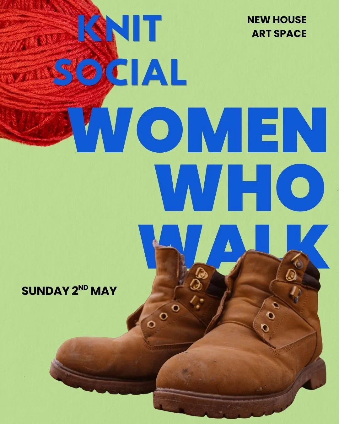 Don your boots and take a stroll in the Surrey Hills with Women Who Walk Guildford this morning. Grab a coffee at Frida&rsquo;s from 9.30am for a 10am departure. We&rsquo;re also looking forward to a sold out knit and natter at Knit Social this morni