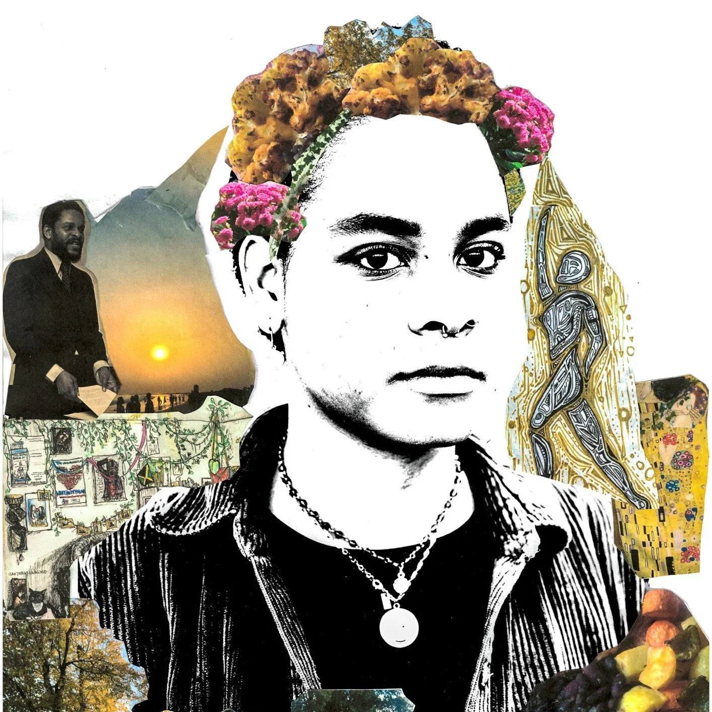 Tonight&rsquo;s collage workshop is facilitated and inspired by photographer Sam Ivin&rsquo;s incredible collage portrait collaborations with mental health charity Mosaic Clubhouse, which we&rsquo;ll be exhibiting later on this month. Join us 6-8pm a