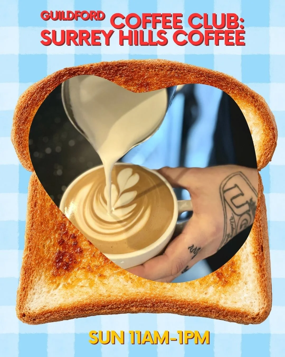 Take a stroll in the Surrey Hills with Women Who Walk today. Meet at Frida&rsquo;s Coffee House at 9.30am for a brew before heading out at 10.30am. 

Or if you&rsquo;d rather enjoy your coffee indoors, come along to Guildford Coffee Club 11am-1pm and