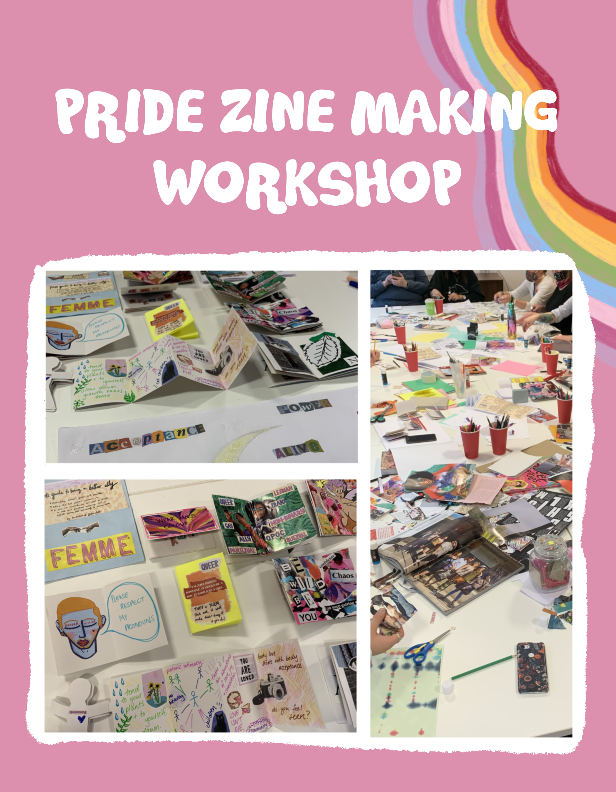 Zine making workshop