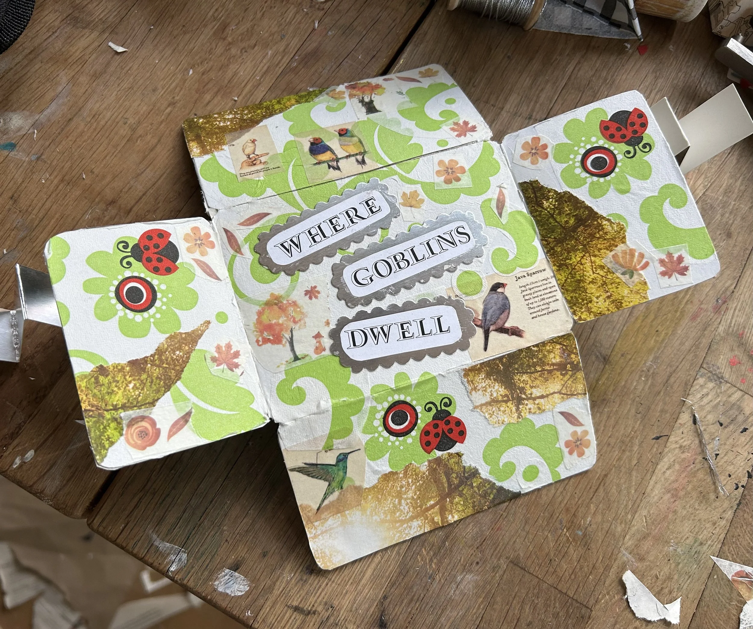 Pocket Shrine making drop-in with Gwendolyn Jones