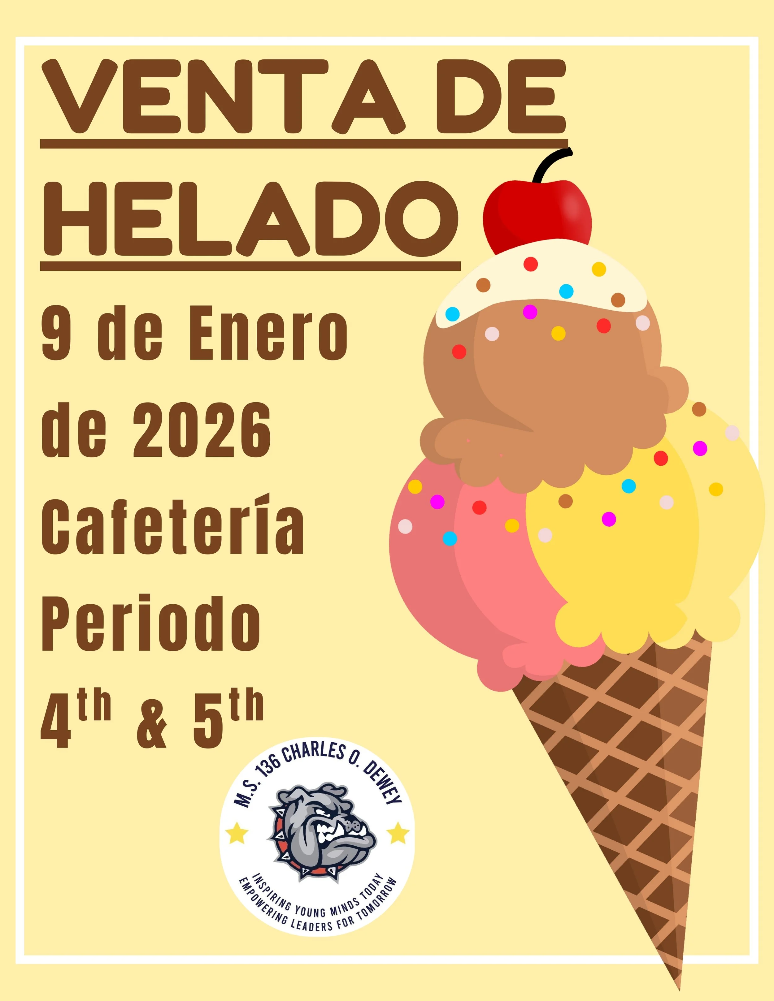 Sale ice cream