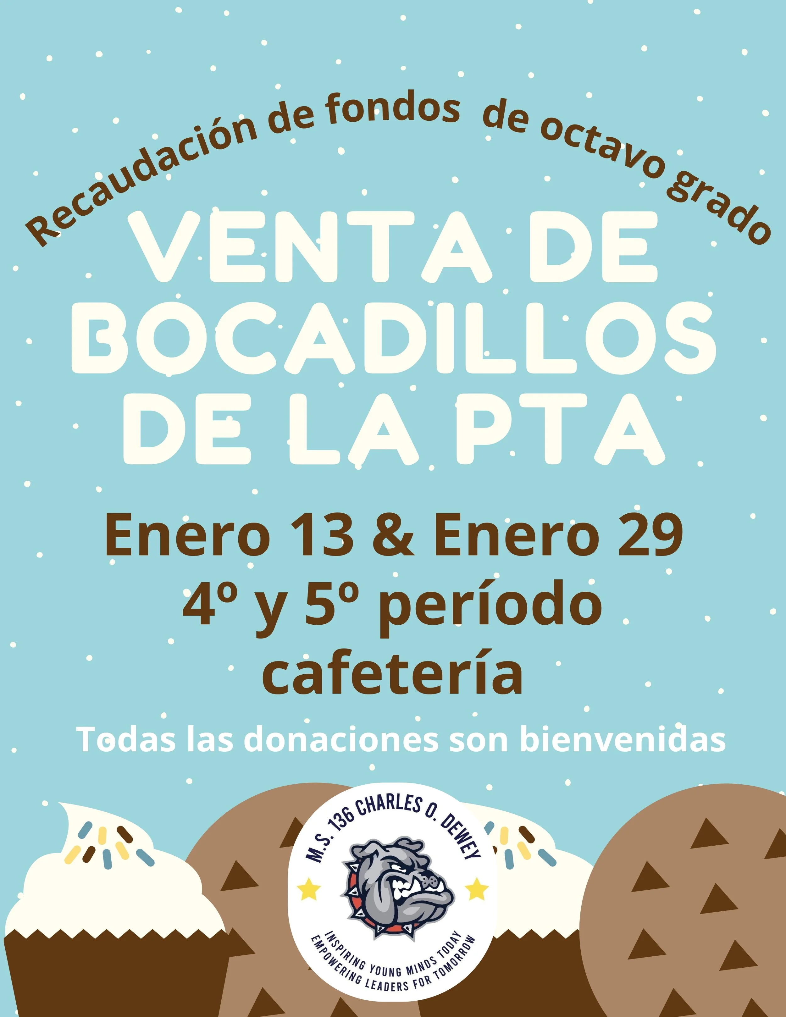 PTA Fundraiser 8th Grade