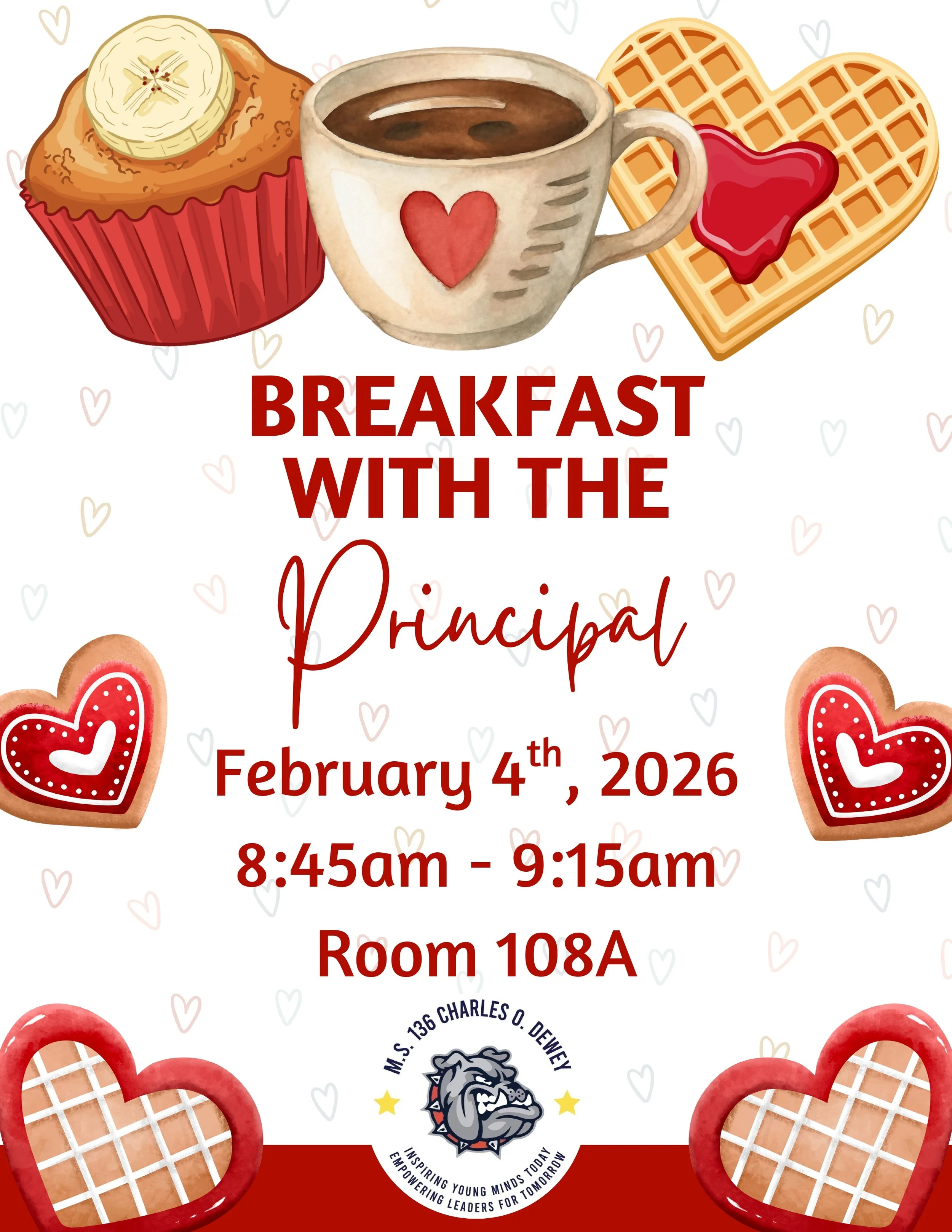 Breakfast with the principal feb