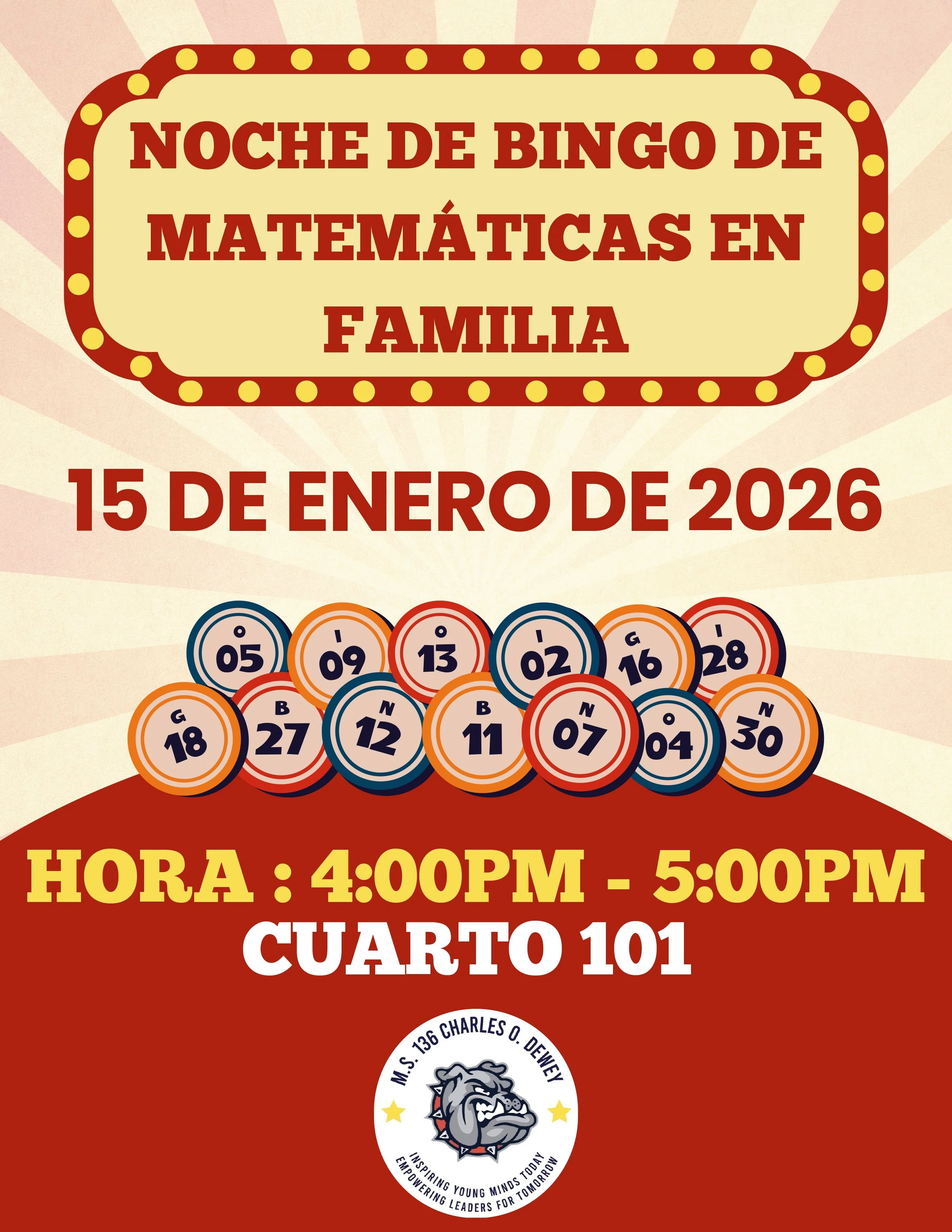 Bingo family Night