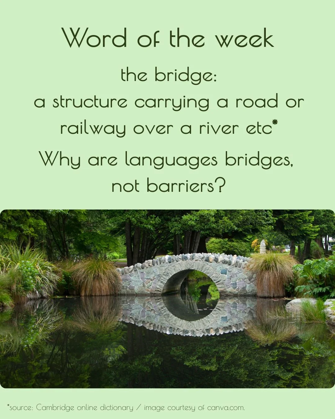 Why are language bridges, not barriers?