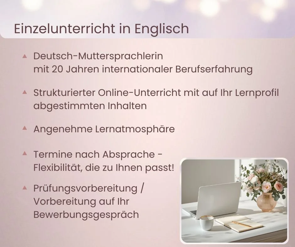 Premium Englischunterricht online für Fach- und Führungskräfte in Hannover