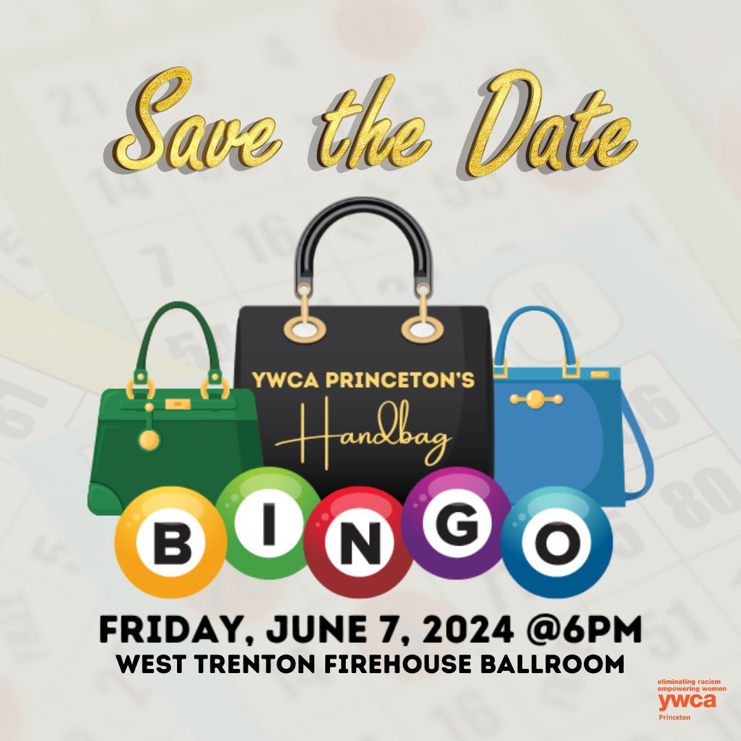 If you have not saved the date already it's time to now! YWCA Princeton's Handbag Bingo Night is coming up soon and you  do not want to miss out on this event! ✨ Tickets will be going on sale next week, April 17th, so get ready to secure your spot fo