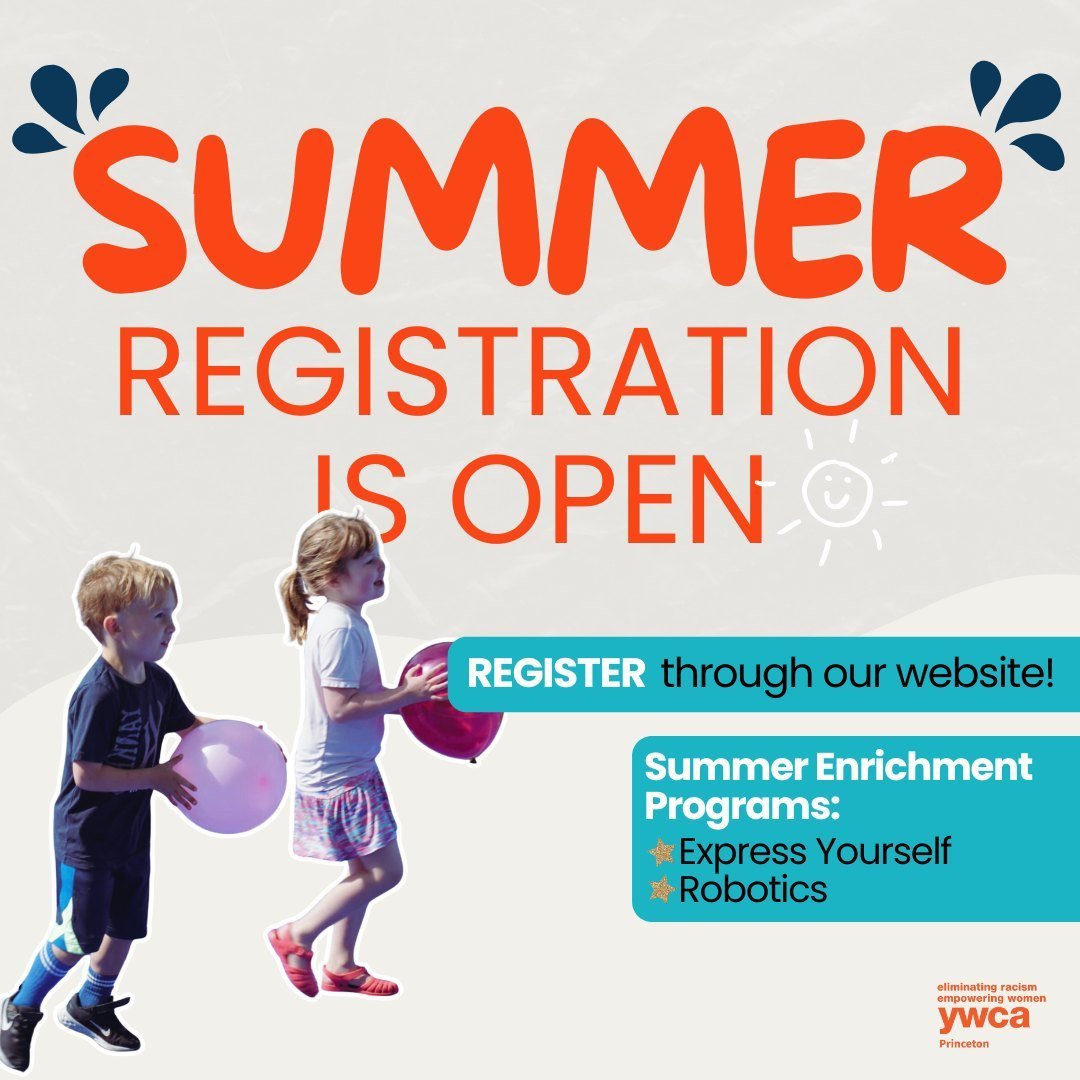 We are officially preparing for the summer here at the YWCA Princeton and our Summer Registration is officially open 🥳 Our Summer Programs are suitable for children between the ages of 2.5 &ndash; 8 years old, and children between the ages of 4-8 ye