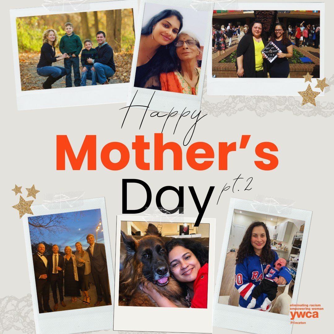 The love continues on this Mother's Day as more of our staff share some messages about their moms and about being a mom 💐 Swipe to hear more!✨🧡

#mothersday #happymothersday #YWCAPrinceton