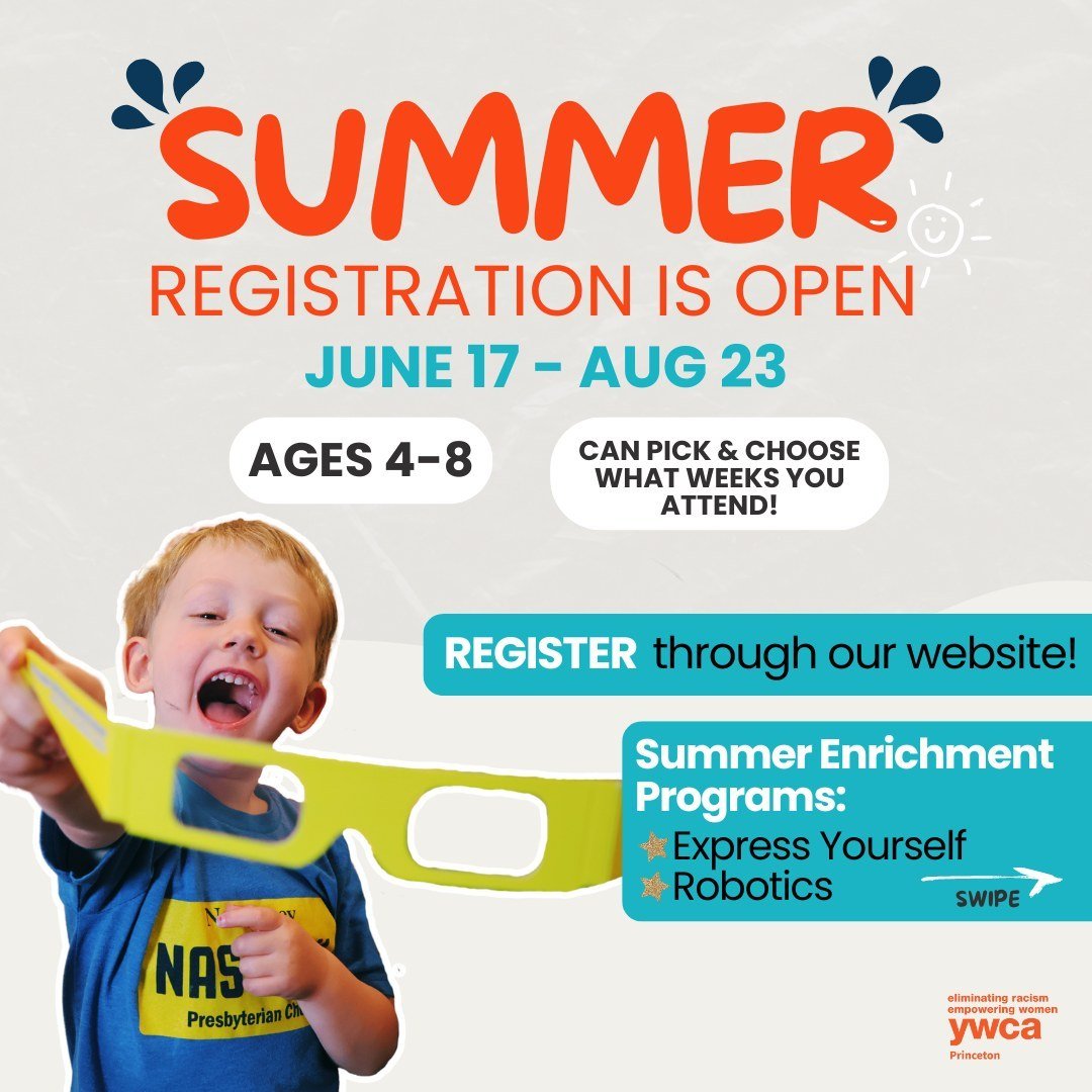 Join in on the fun this summer and register for our upcoming summer programs!🏖️ Children between the ages of 4-8 years old can participate in our exciting summer programs including:

🖌️ EXPRESS YOURSELF: which helps to build self-confidence, indepe