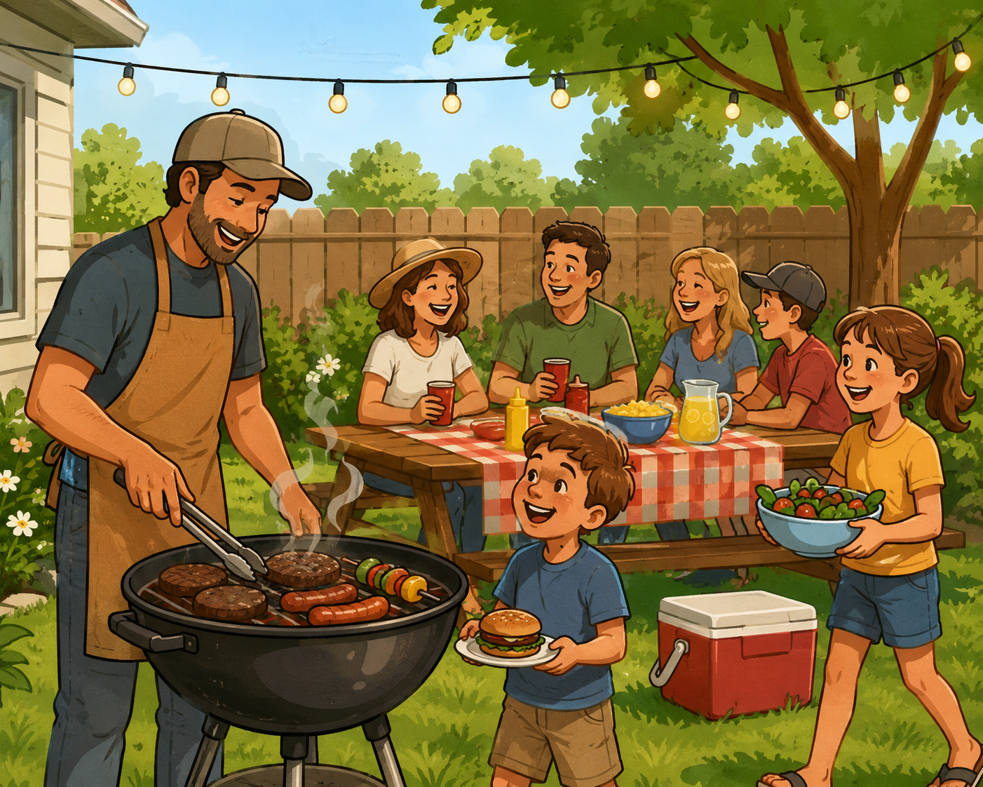 Church Potluck BBQ