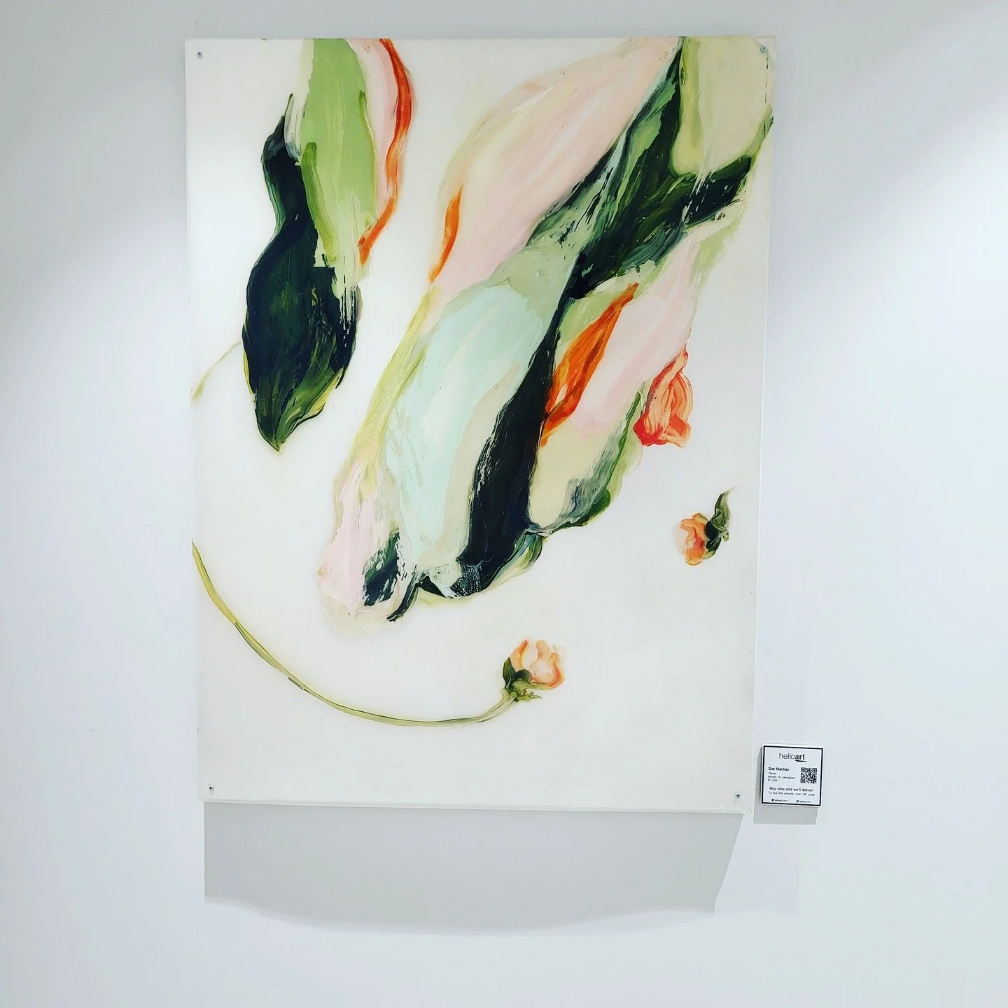I am excited to share some of the pics of my work now showing at the Heartland Corporate Centre in Mississauga. Thanks @helloart for the opportunity. #helloart #contemporarypainting #emergingartist