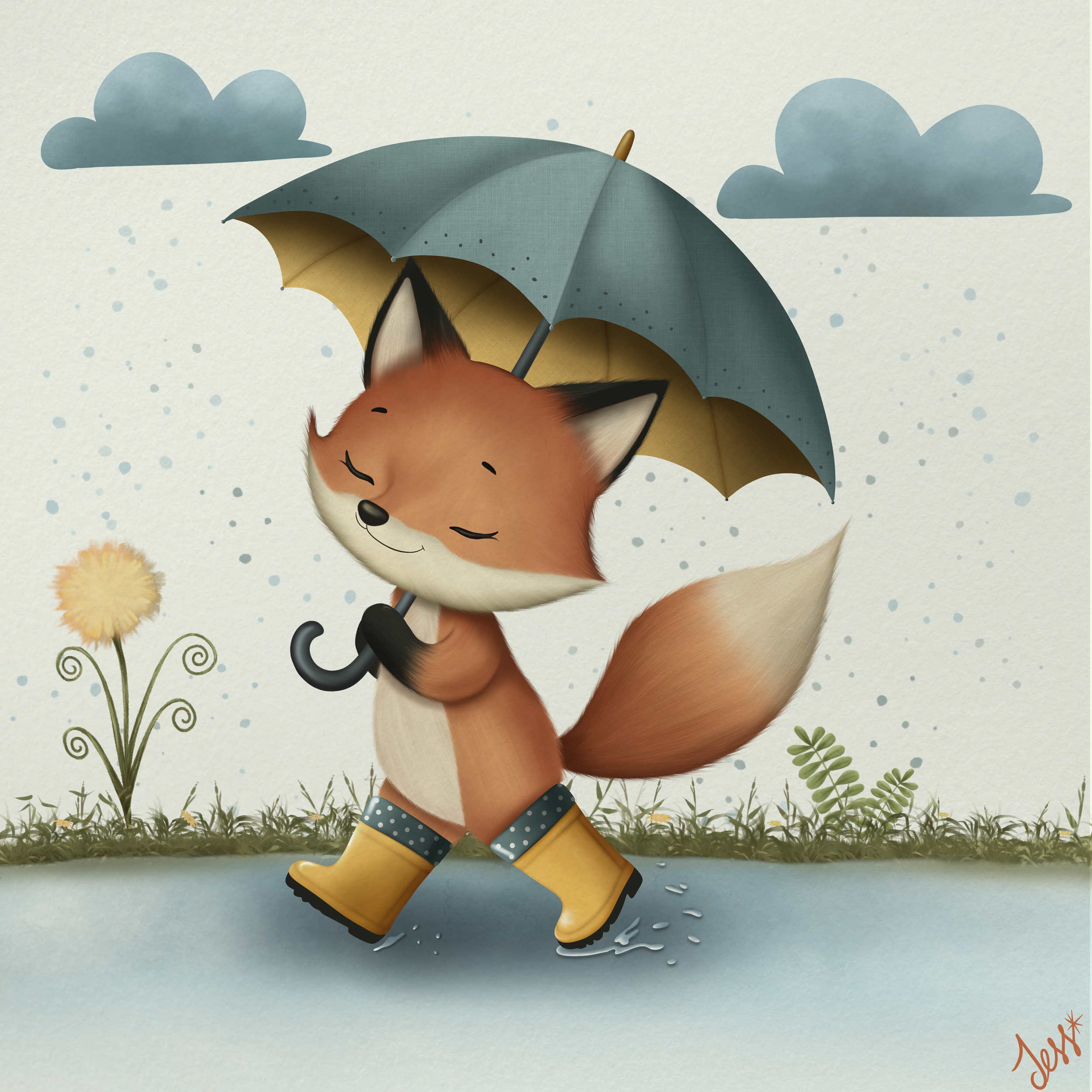 Fox in Rain Boots.png